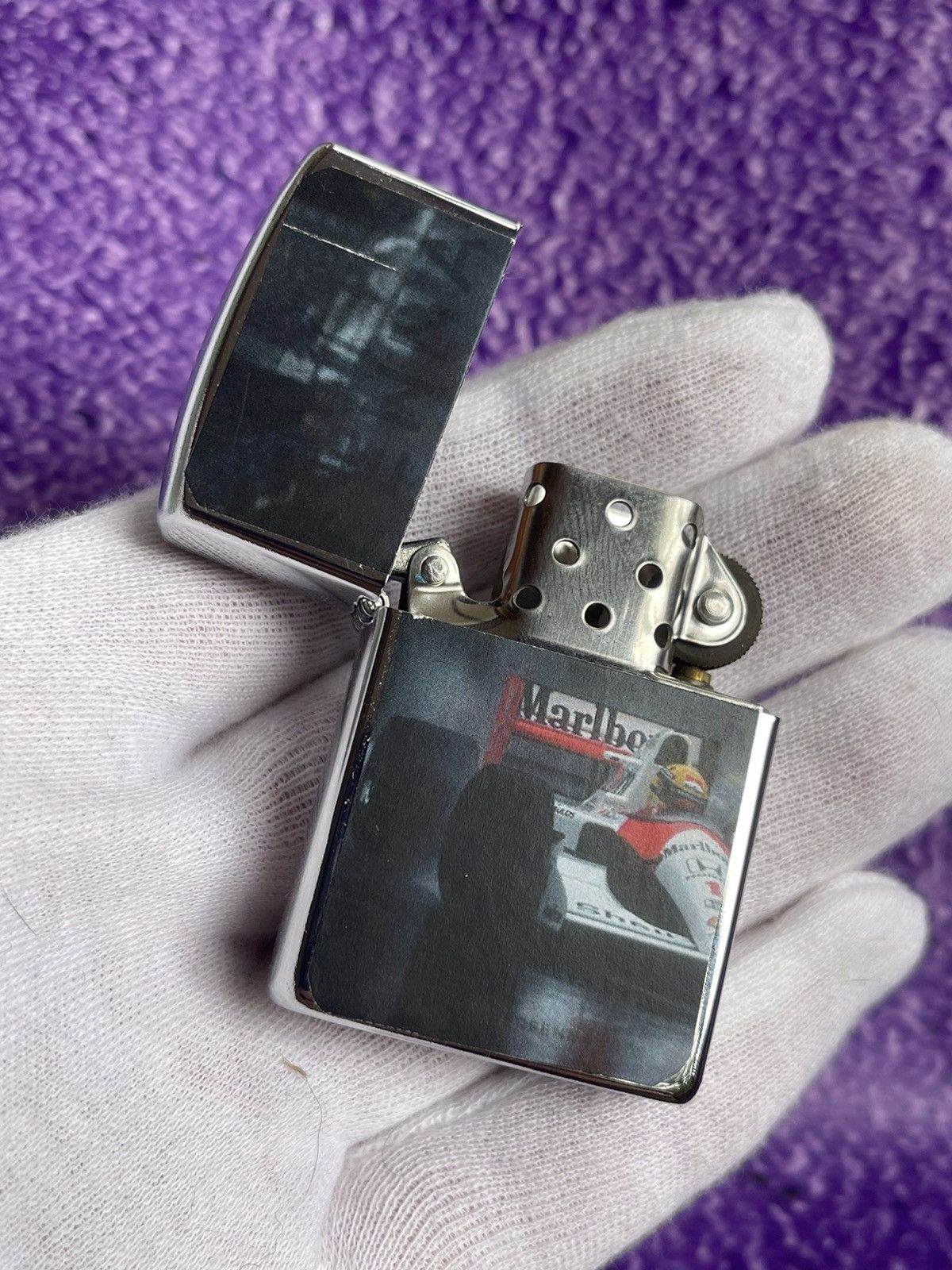 Marlboro × Vintage Racing vintage 00s cigarets lighter moto style Size ONE SIZE - 1 Thumbnail