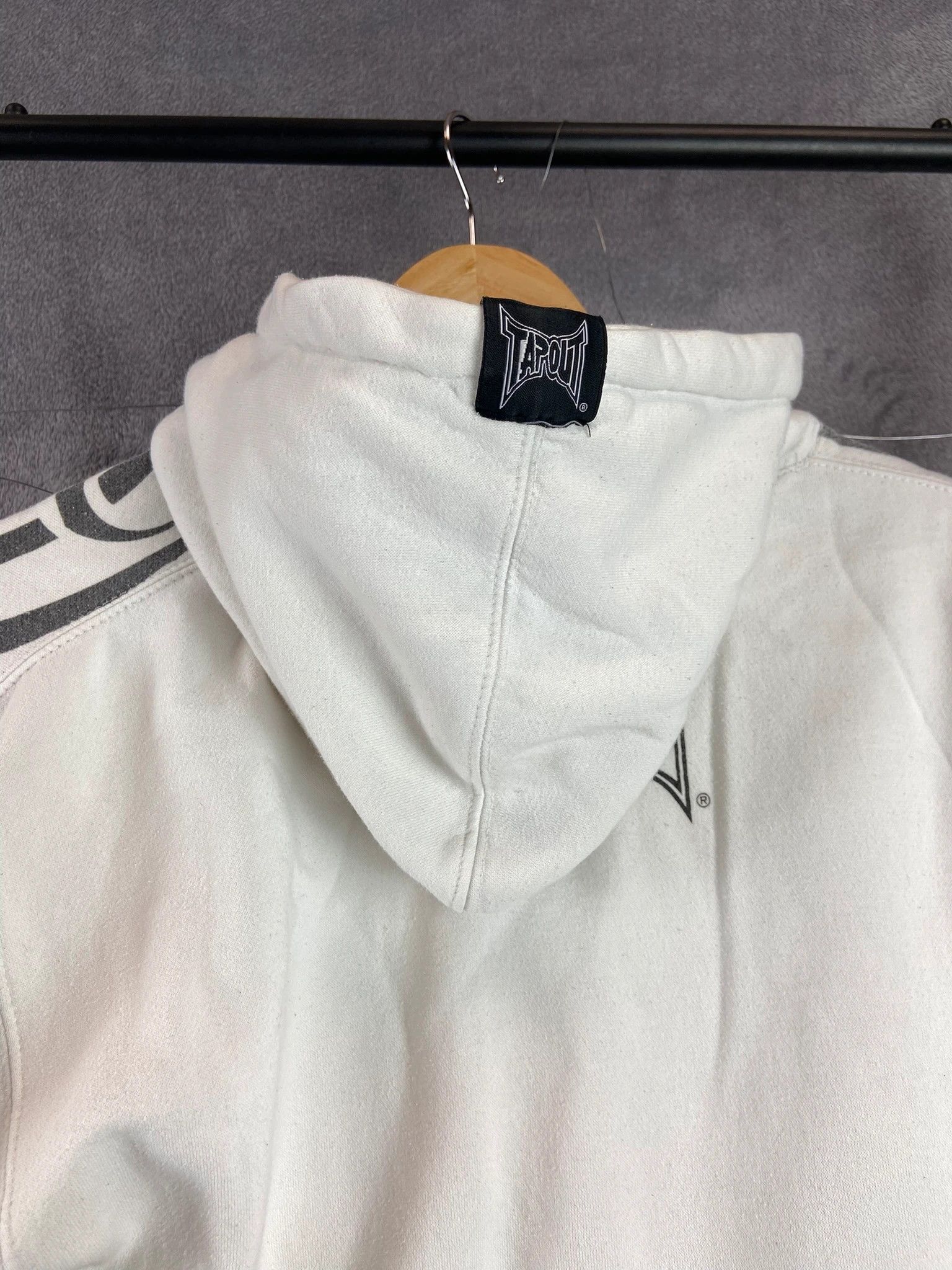 Tapout Tapout White Spellout Hoodie XXL Vintage Y2K Size US XXL / EU 58 / 5 - 3 Thumbnail