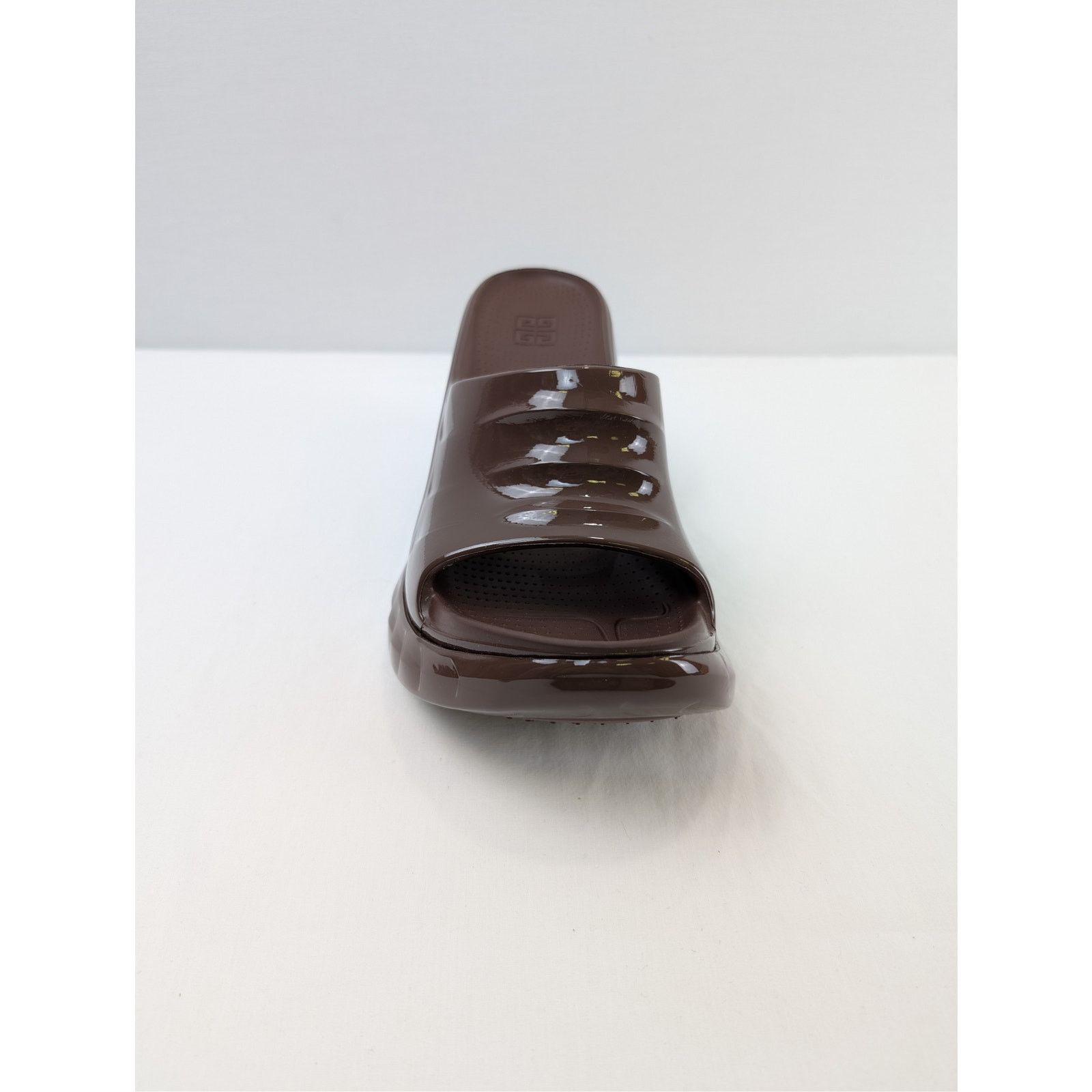Givenchy o1rshd1 Marshmallow Slider Wedge Sandal in Chocolate Size US 9 / IT 39 - 9 Thumbnail