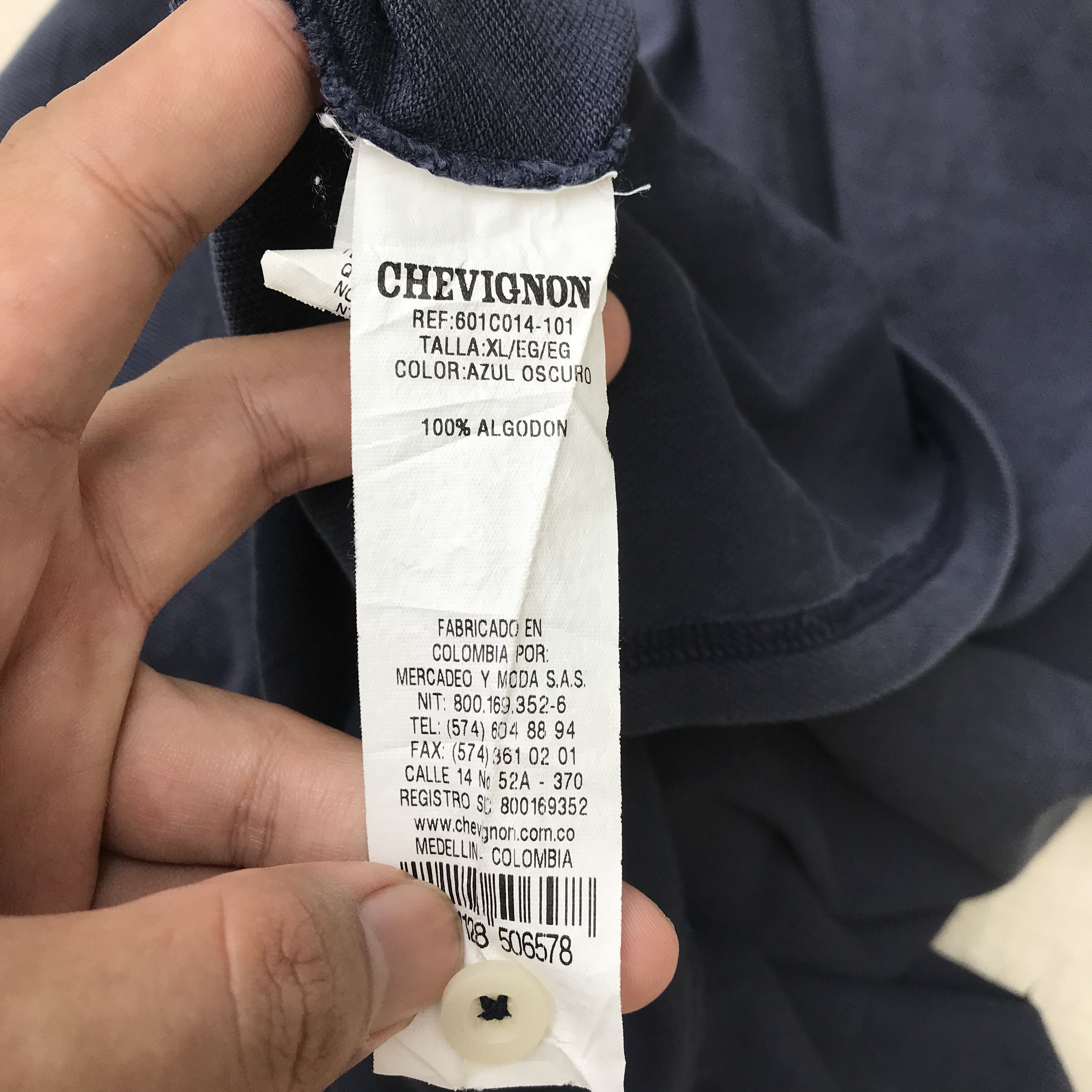 Chevignon Chevignon Classic The real Choice polo shirt with jeans Size US L / EU 52-54 / 3 - 5 Thumbnail