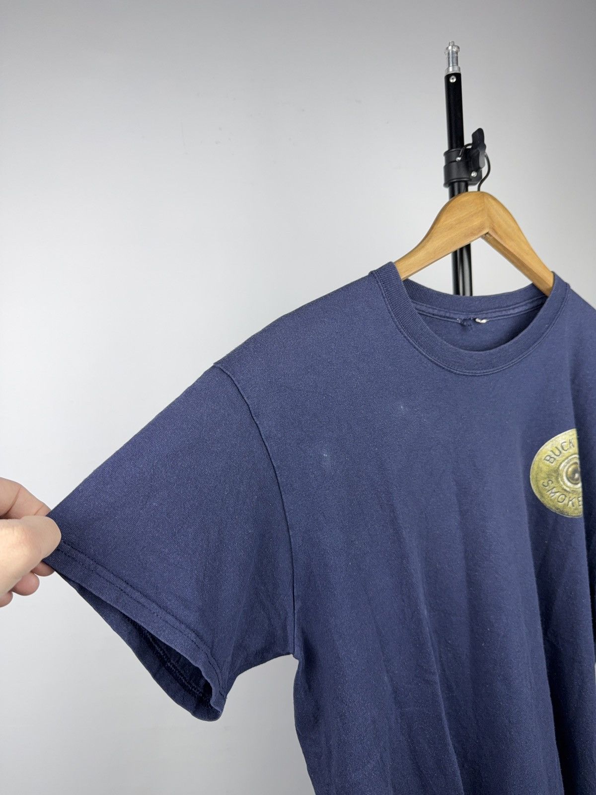 Vintage 00s Vintage Buck Wear “Smoke ’Em” Hunting Graphic T-Shirt Size US M / EU 48-50 / 2 - 5 Thumbnail