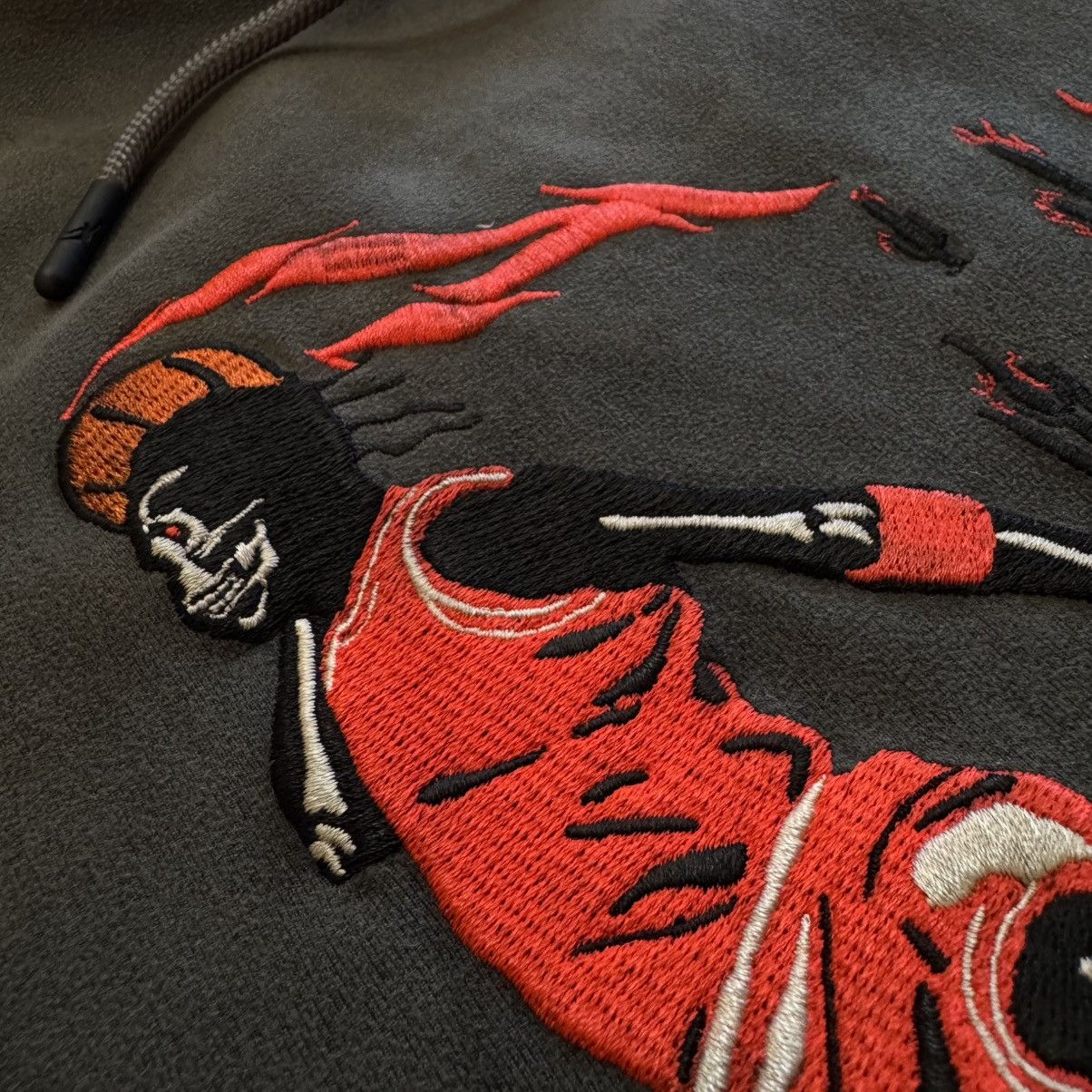 Jordan Brand × Travis Scott Travis Scott x Jordan Washed Suede Hoodie Size US XXL / EU 58 / 5 - 7 Thumbnail