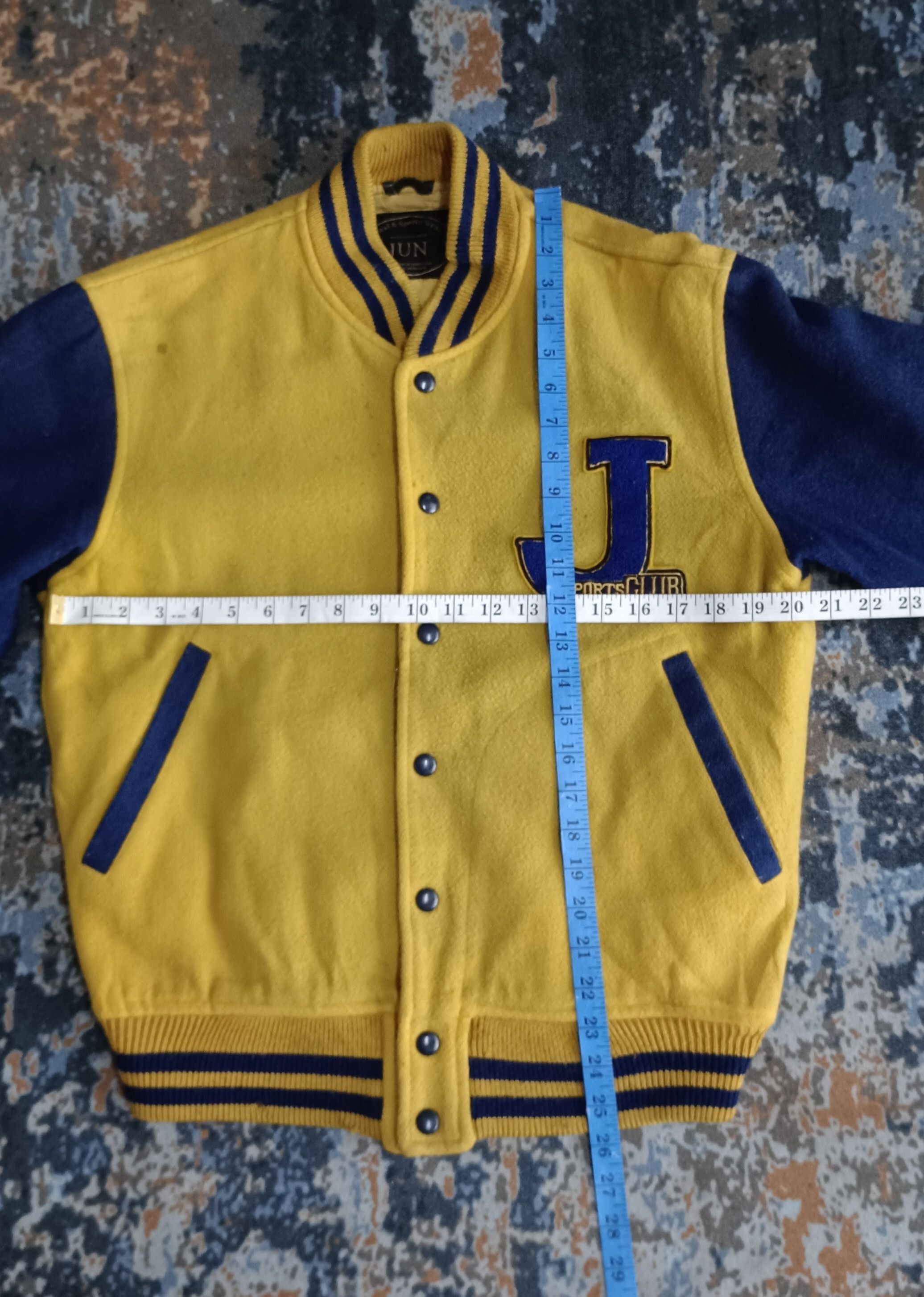 Japanese Brand × Jun Takahashi 80s🔥 Jun Sport Club by Jun Takahashi Varsity Jacket Size US M / EU 48-50 / 2 - 13 Thumbnail