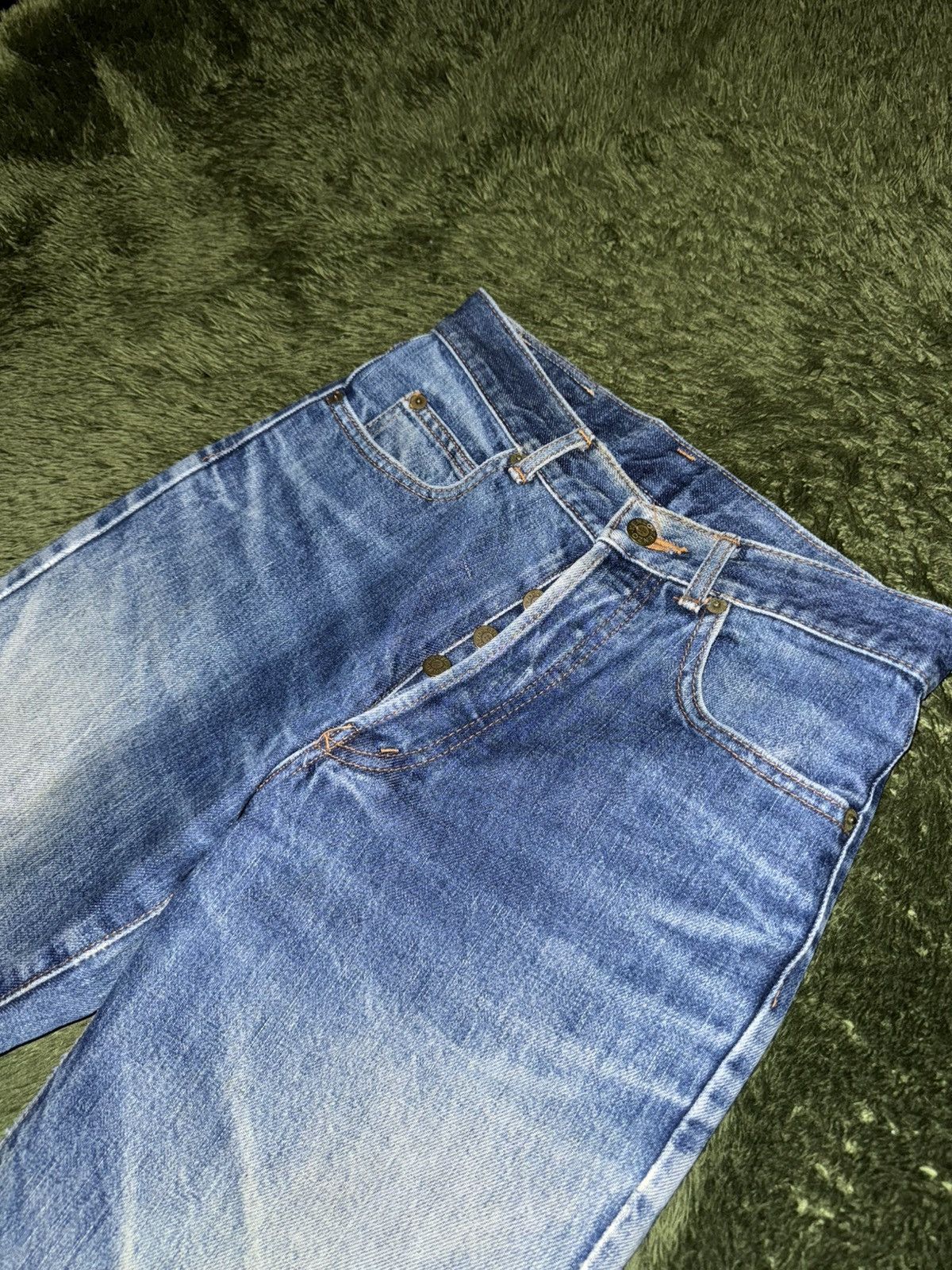 Kenzo 90s Kenzo Jeans Button Fly Vintage Washed Denim Pants Size US 28 / EU 44 - 2 Thumbnail