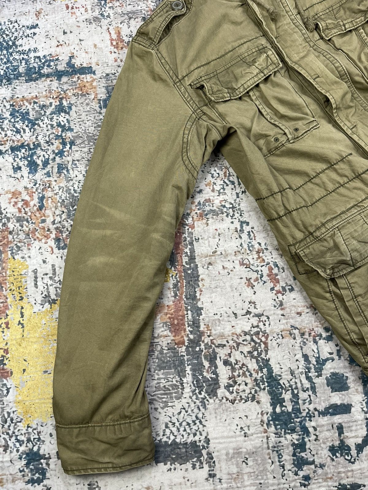 Abercrombie & Fitch Abercrombie And Fitch Tactical Pocket Hamilton Jacket Size US M / EU 48-50 / 2 - 4 Thumbnail