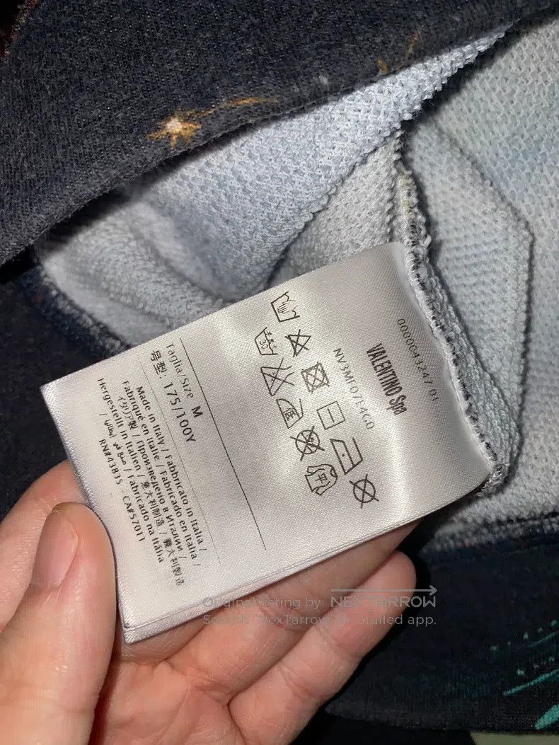 Valentino Valentino Fireworks space cotton sweatshirt i Size US M / EU 48-50 / 2 - 4 Thumbnail