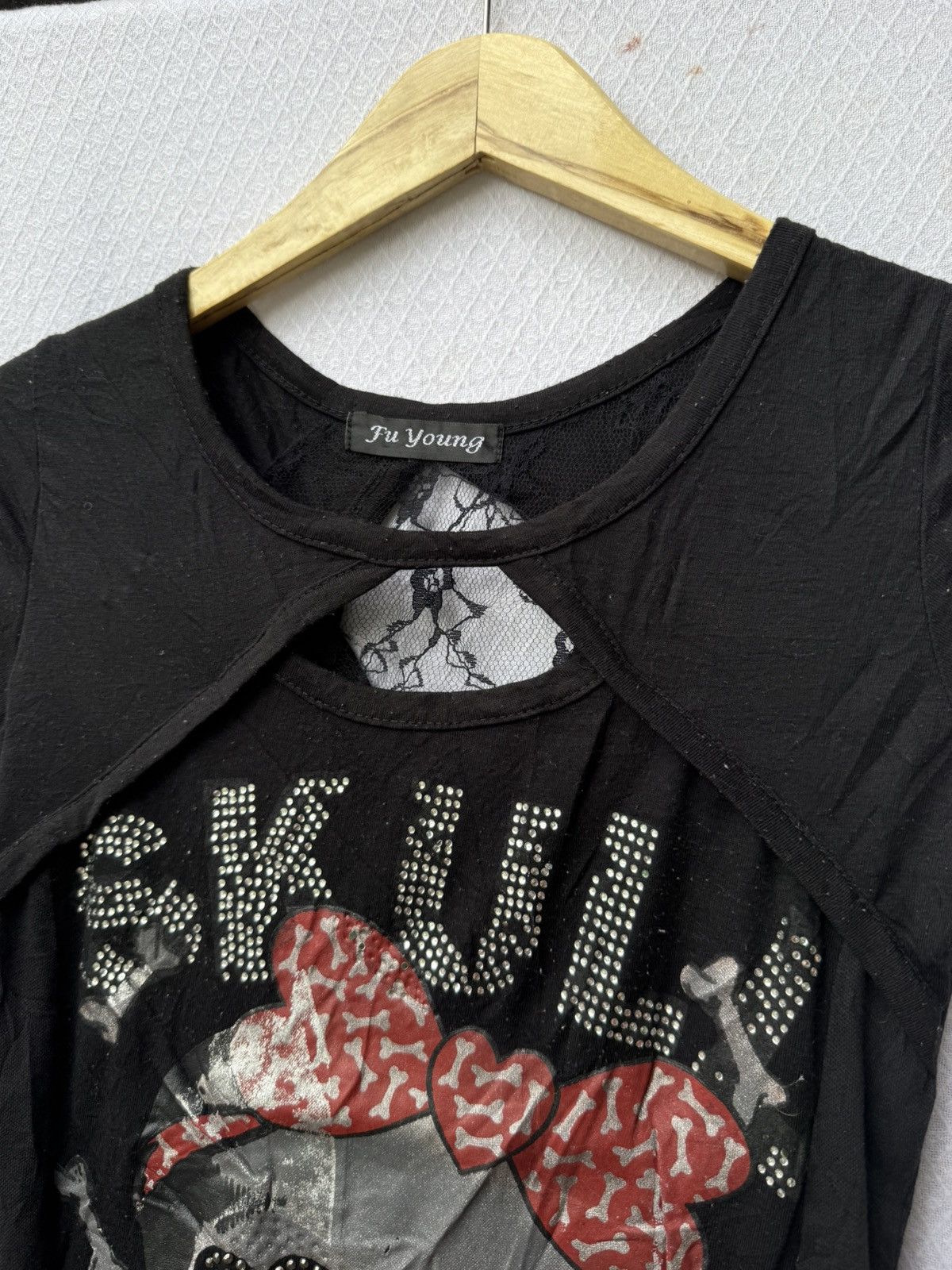 14th Addiction Fu young skull gothic mini dress Size XS / US 0-2 / IT 36-38 - 7 Thumbnail