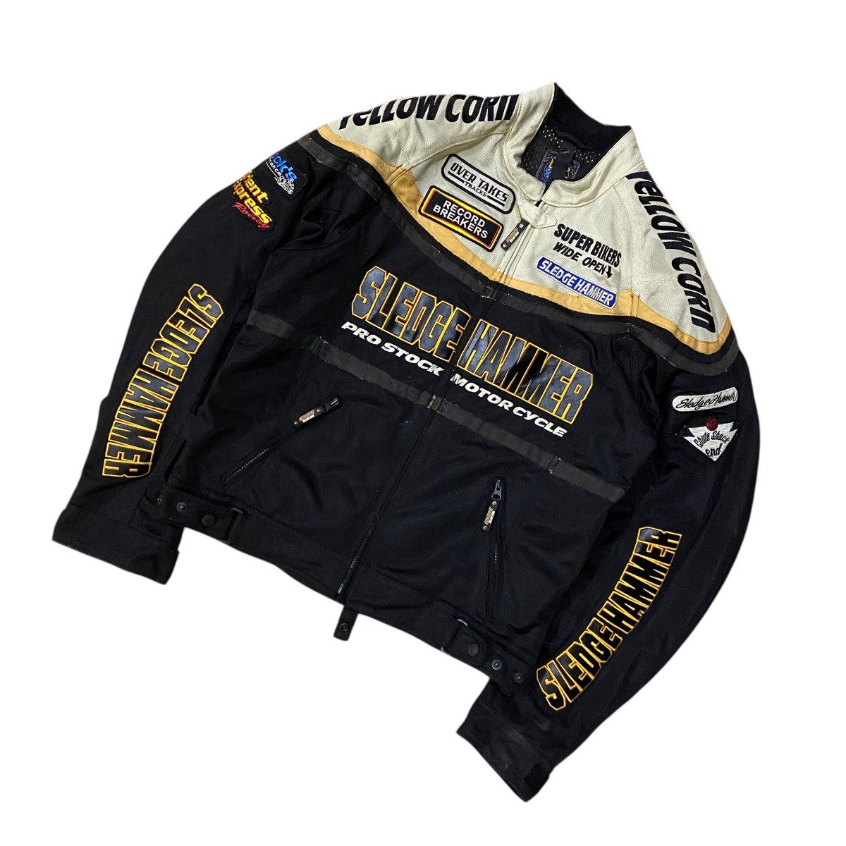 YELLOW CORN ☀️Vintage Yellow Corn x Vanquish Sledge Hammer racing jacket Size US M / EU 48-50 / 2 - 3 Thumbnail