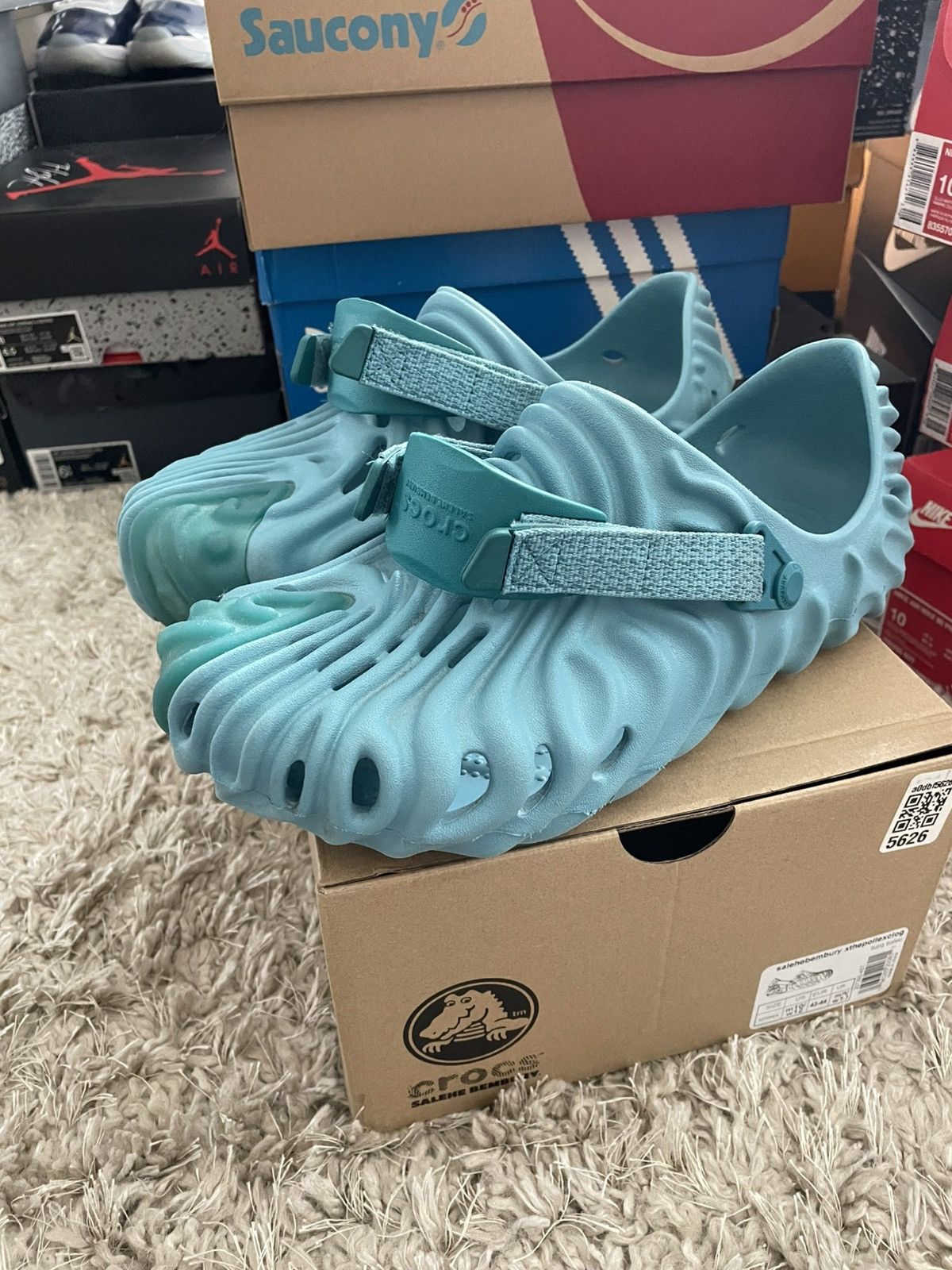 Crocs × Salehe Bembury Salehe Bembury x Crocs Pollec Clog Tide Size US 10 / EU 43 - 1 Thumbnail
