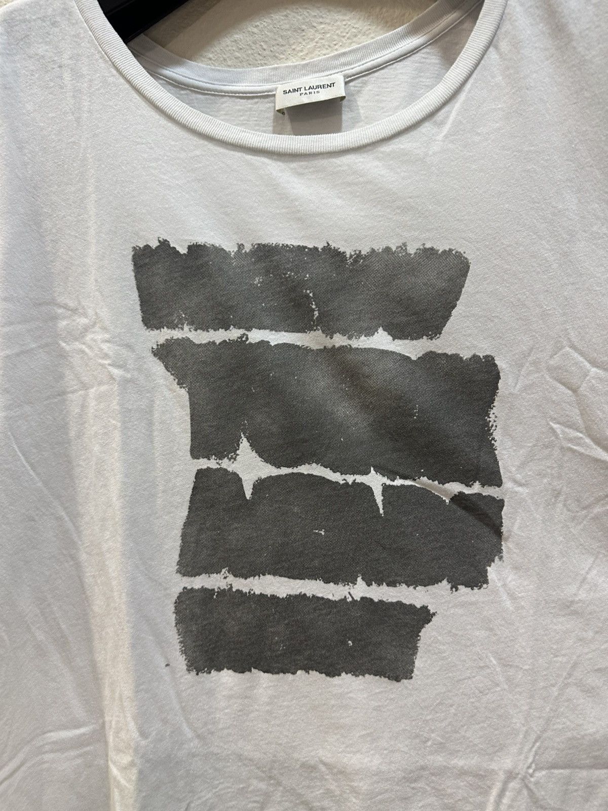 Saint Laurent Paris 2016 Block Letter Quote Tee L Size US L / EU 52-54 / 3 - 2 Thumbnail