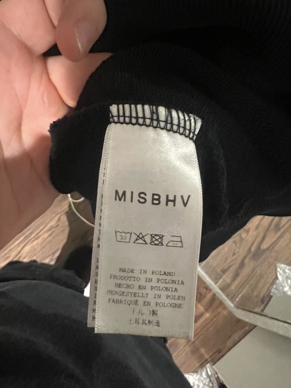 Misbhv Misbhv 1984 black hoodie Size US XL / EU 56 / 4 - 3 Thumbnail