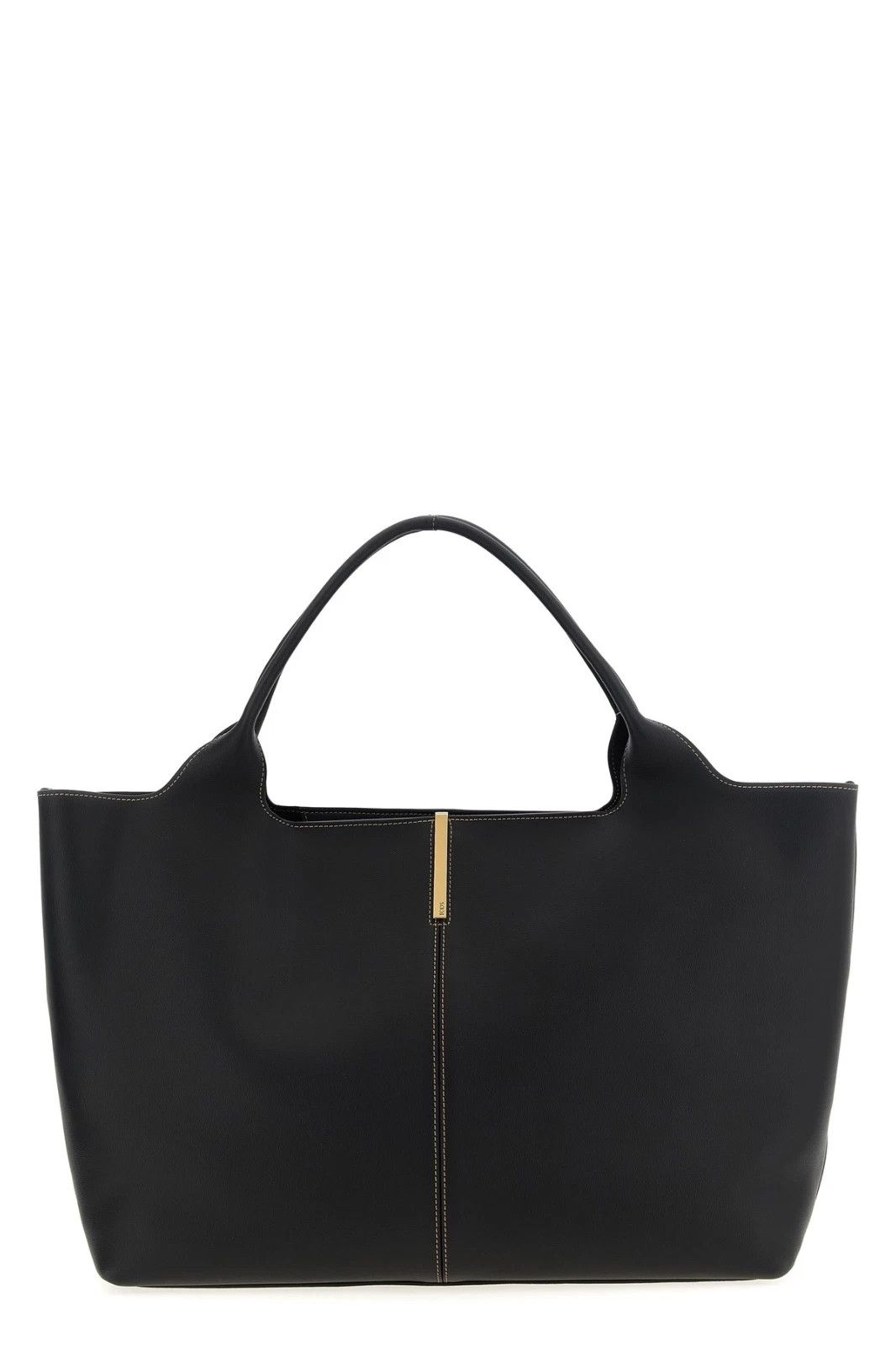 Tod's TOD'S Ebr Medium Black Leather Tote Bag New & Authentic Size ONE SIZE - 1 Thumbnail