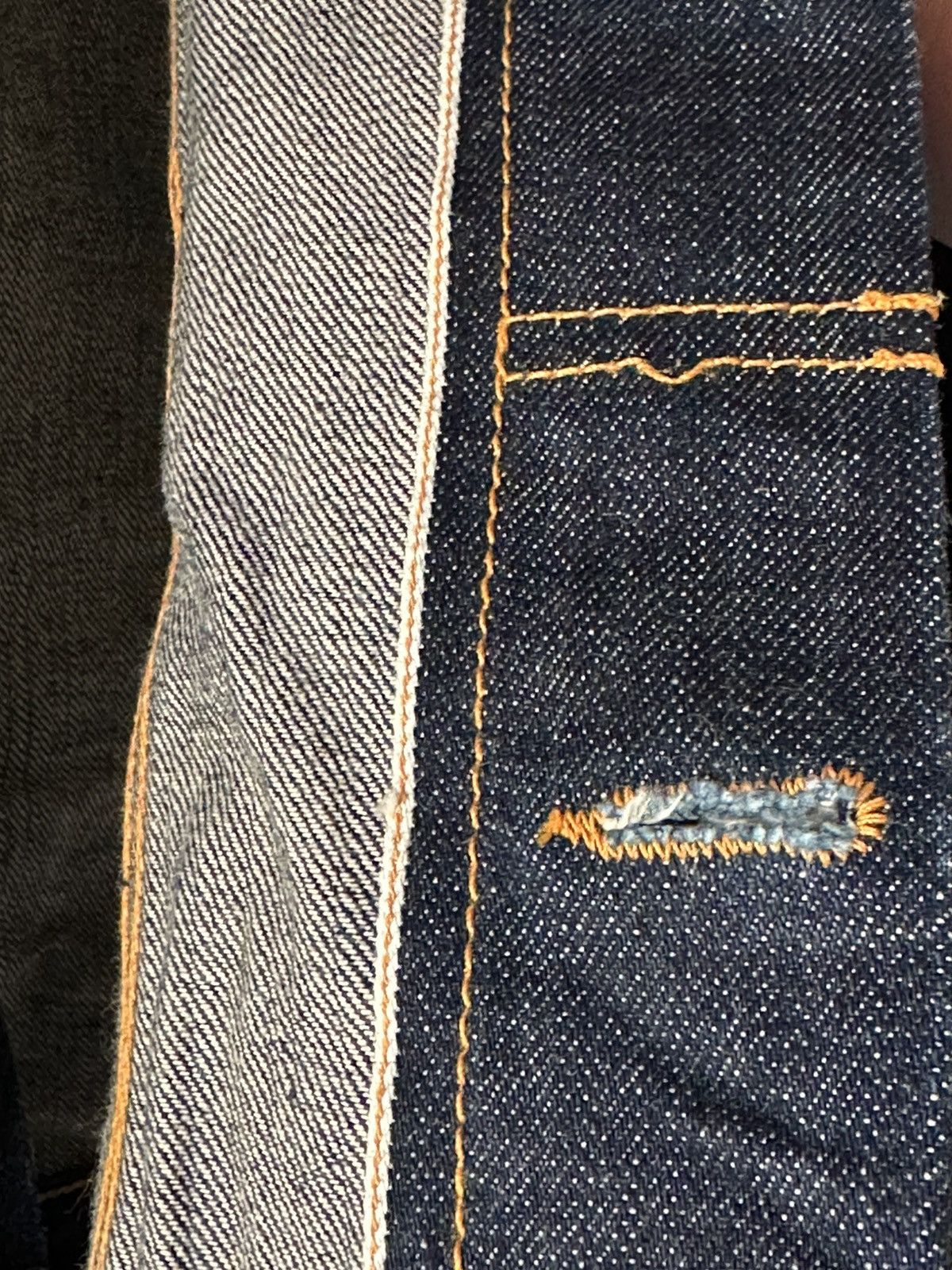 Nudie Jeans Billy Dry Selvage Size US M / EU 48-50 / 2 - 11 Thumbnail