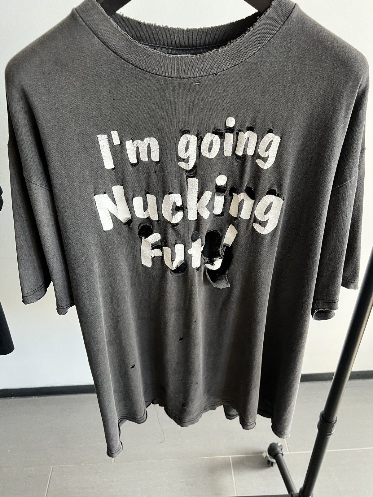 Vintage Vintage 1998 Perfectly Thrashed Humor Tee Size US XL / EU 56 / 4 - 5 Thumbnail