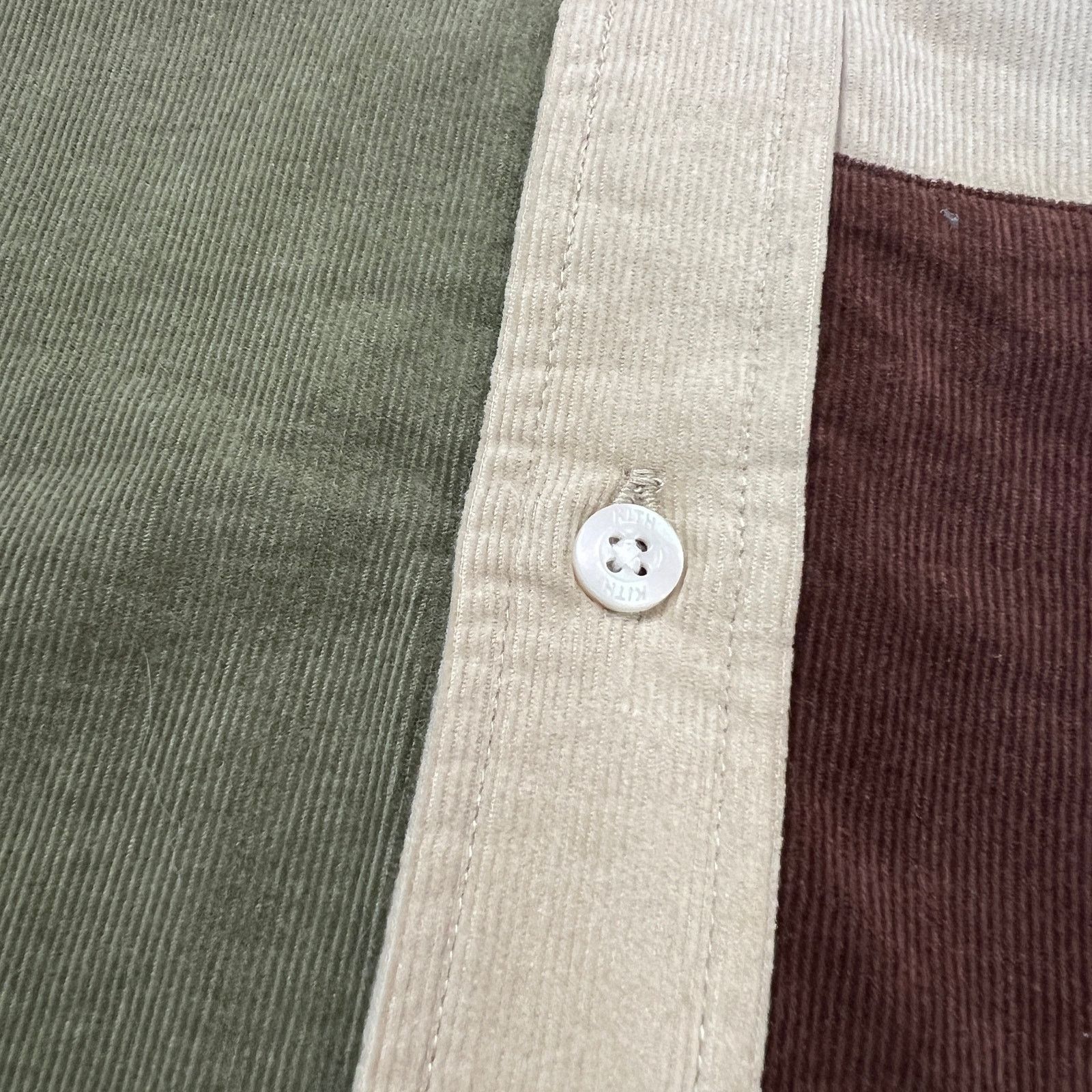 Kith Kith Patchwork Cord Ludlow Shirt MENS M Pimento Button Down Size US M / EU 48-50 / 2 - 13 Thumbnail