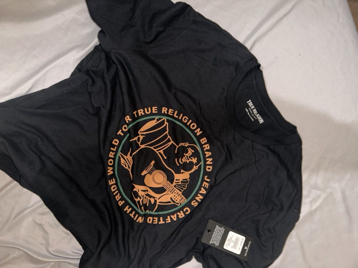 True Religion True Religion Jet Black World Tee Black XL Size US XL / EU 56 / 4 - 2 Thumbnail