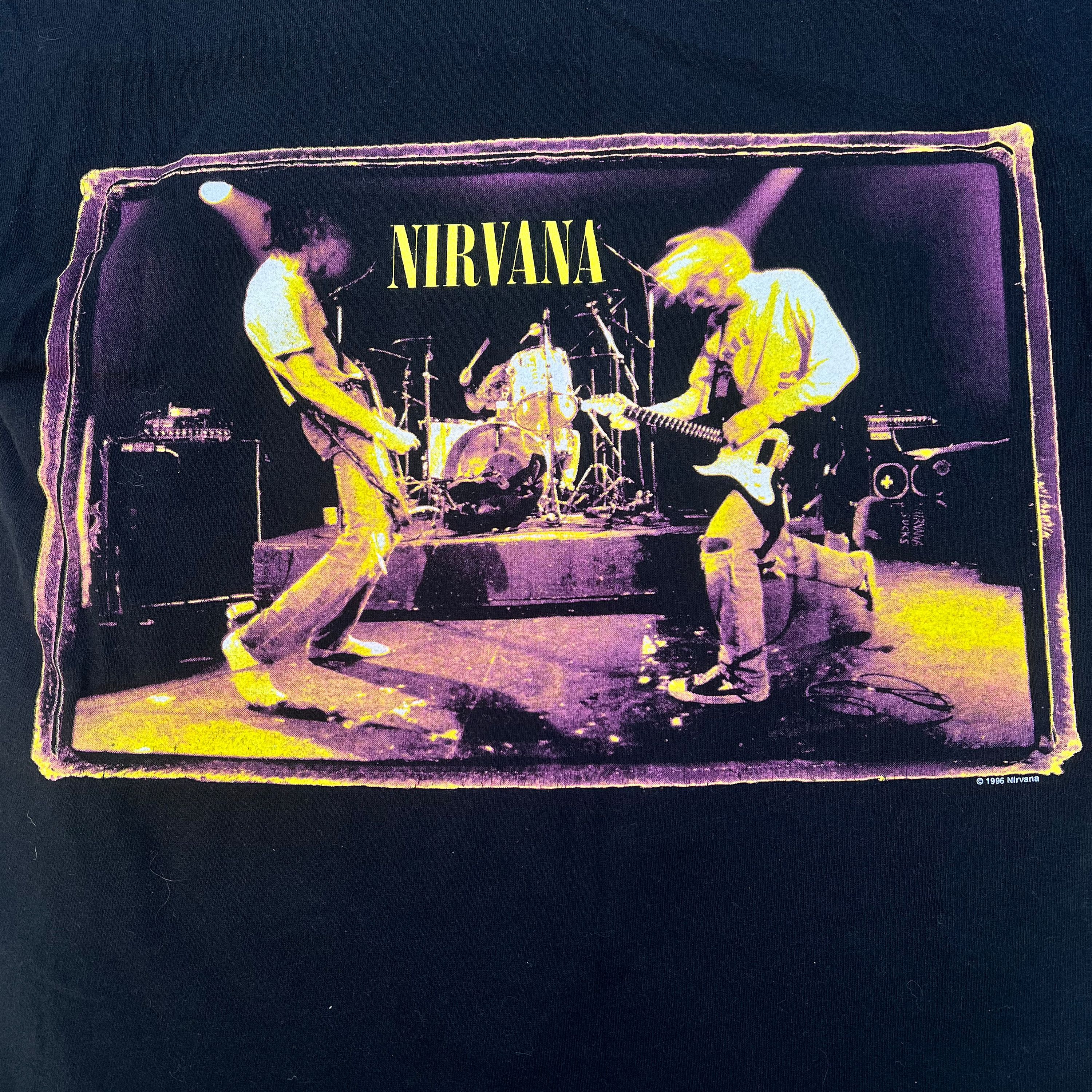 Nirvana Vintage Nirvana From The Muddy Banks Of The Wishkah Band Tee Size US M / EU 48-50 / 2 - 3 Thumbnail