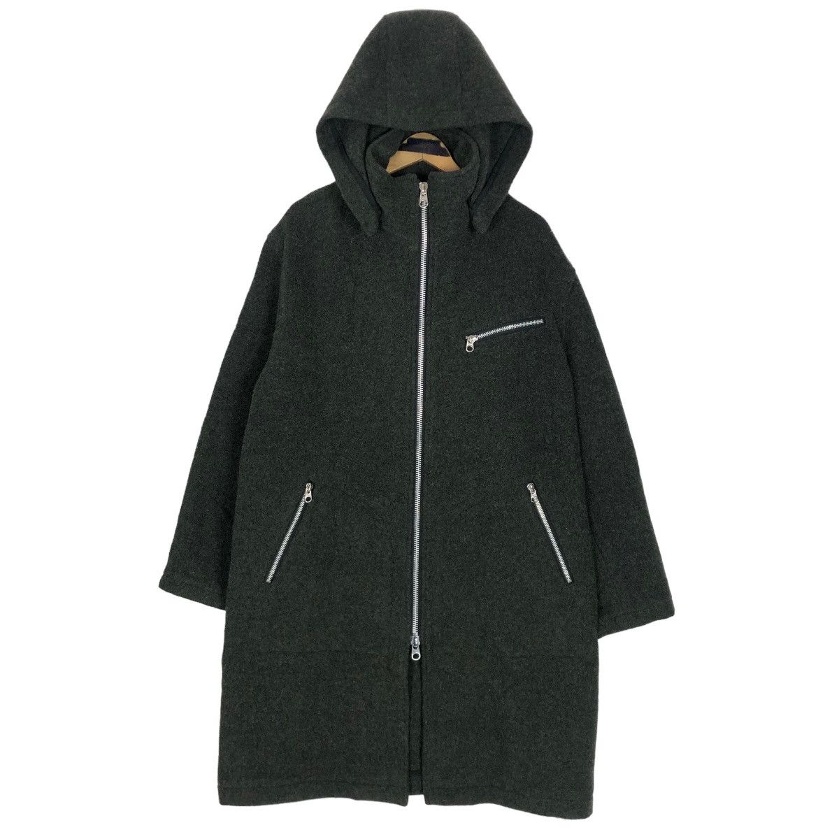 Yohji Yamamoto Vintage Yohji Yamamoto A.A.R x D’Urban Hooded Wool Parka Size US L / EU 52-54 / 3 - 2 Thumbnail