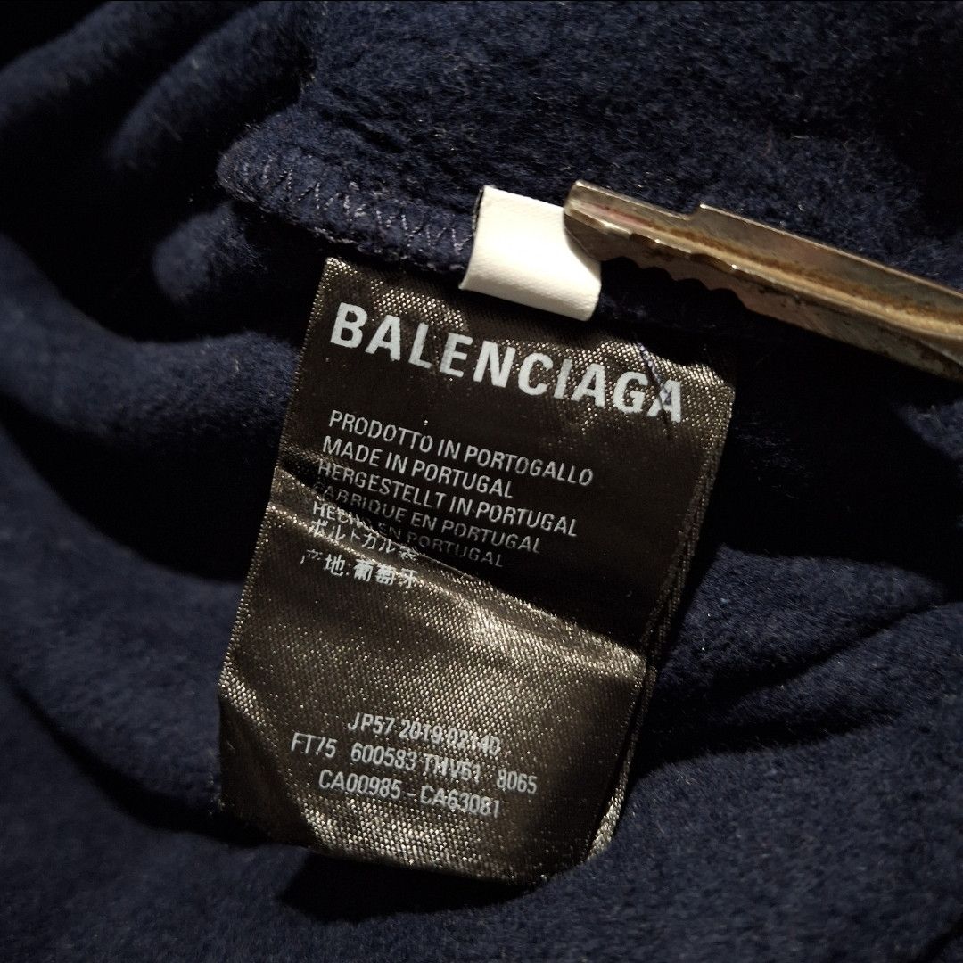 Balenciaga BALENCIAGA BON JOUR HOODIE 🚫SOLD🚫 Size US XL / EU 56 / 4 - 6 Thumbnail