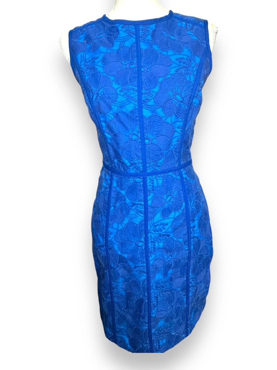 Designer Cynthia Steffe Eleonara Floral Lace Sheath Dress 4 Size S / US 4 / IT 40 - 6 Thumbnail