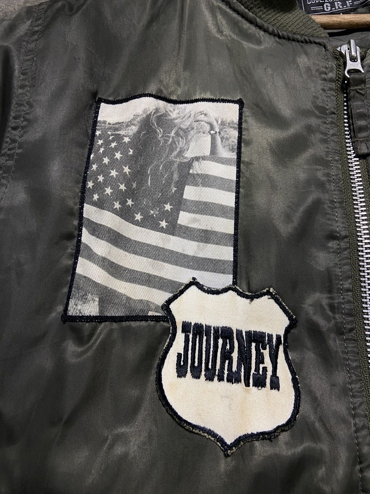 Alpha Industries G.R.F Military Garment Bomber Jacket Size US L / EU 52-54 / 3 - 9 Thumbnail