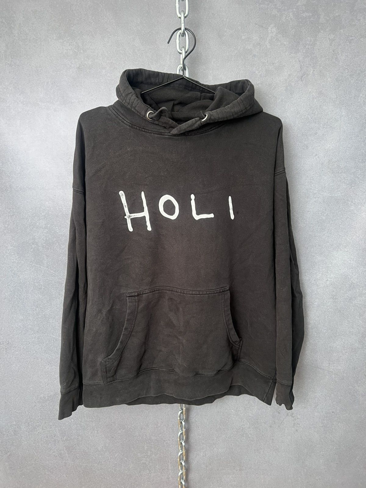 Holiday Brand Wraparound Sellout Hoodie Black Size XL Rare