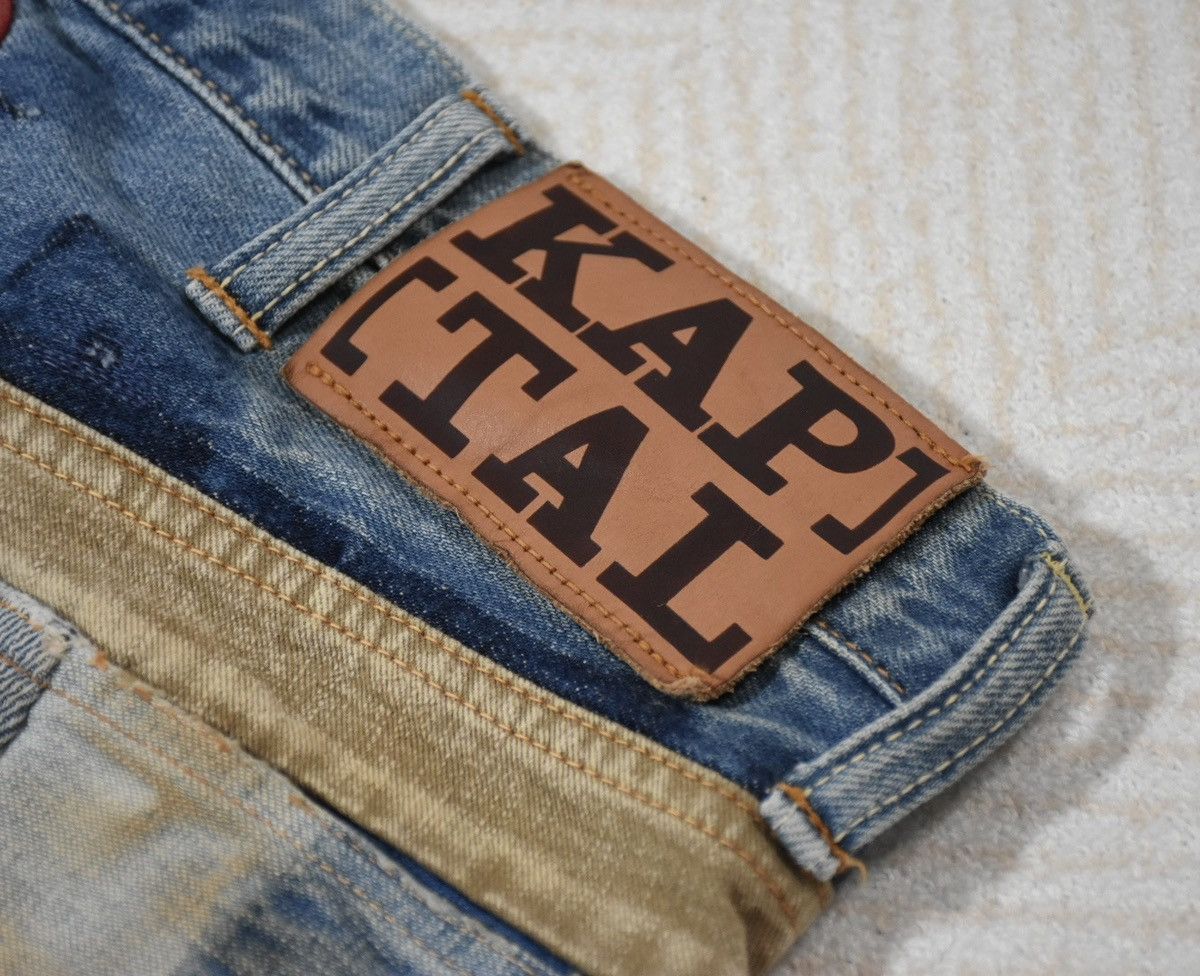 Kapital Kapital Kountry Reworked Denim Shorts W32 Size US 32 / EU 48 - 5 Thumbnail