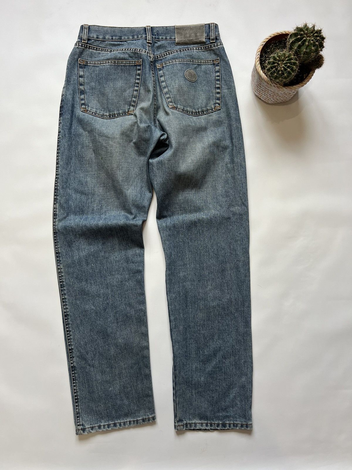 Moschino Moschino Blue Denim Pants Jeans Rare Streewear Size US 30 / EU 46 - 1 Thumbnail