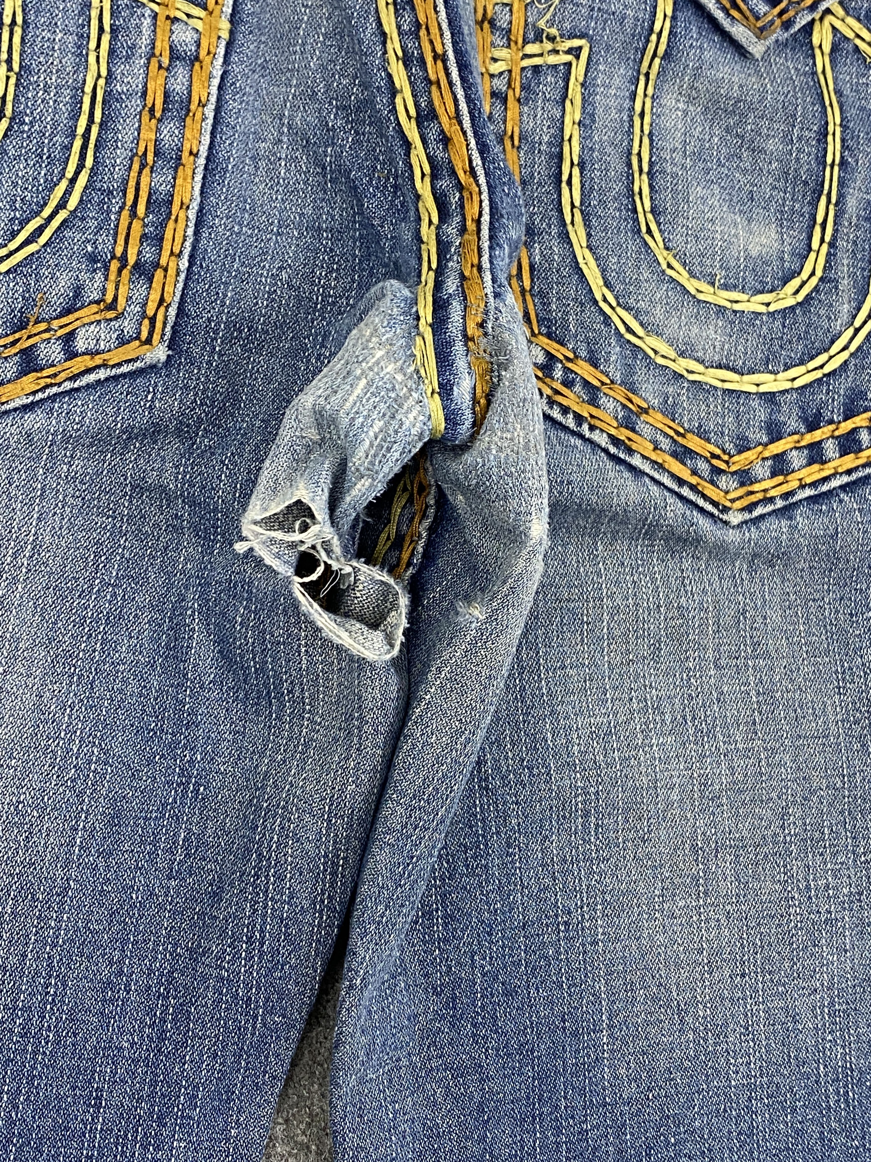 True Religion Vintage True Religion Made In USA Denim Jeans DP2721 Size US 32 / EU 48 - 16 Thumbnail