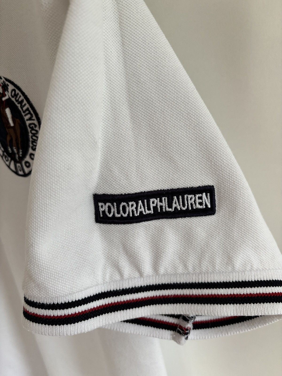 Polo Ralph Lauren Polo Ralph Lauren – White with Crest Patch Size US S / EU 44-46 / 1 - 4 Thumbnail