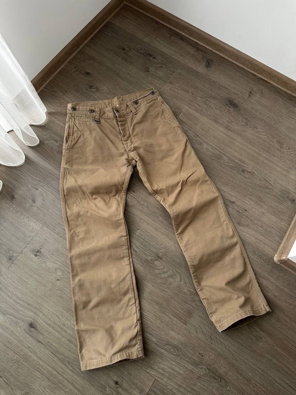 Japanese Brand × Pike Brothers × Vintage Vintage Pike Brother Brown Hunting Denim Pants Size US 32 / EU 48 - 10 Thumbnail