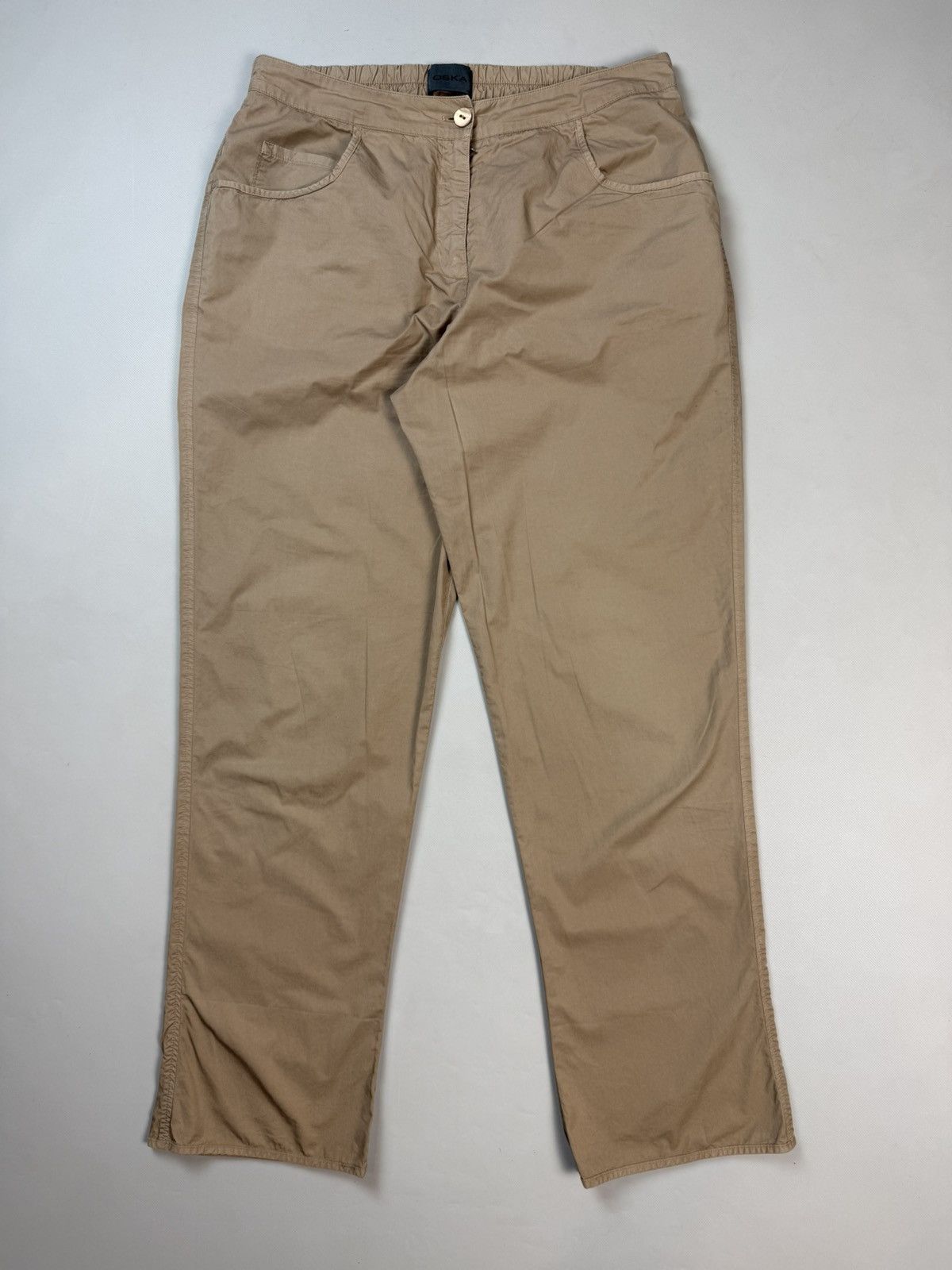OSKA Oska Ladies Avant-Garde Cotton Chino Pants Trousers Size 3 Size 32" / US 10 / IT 46 - 1 Thumbnail