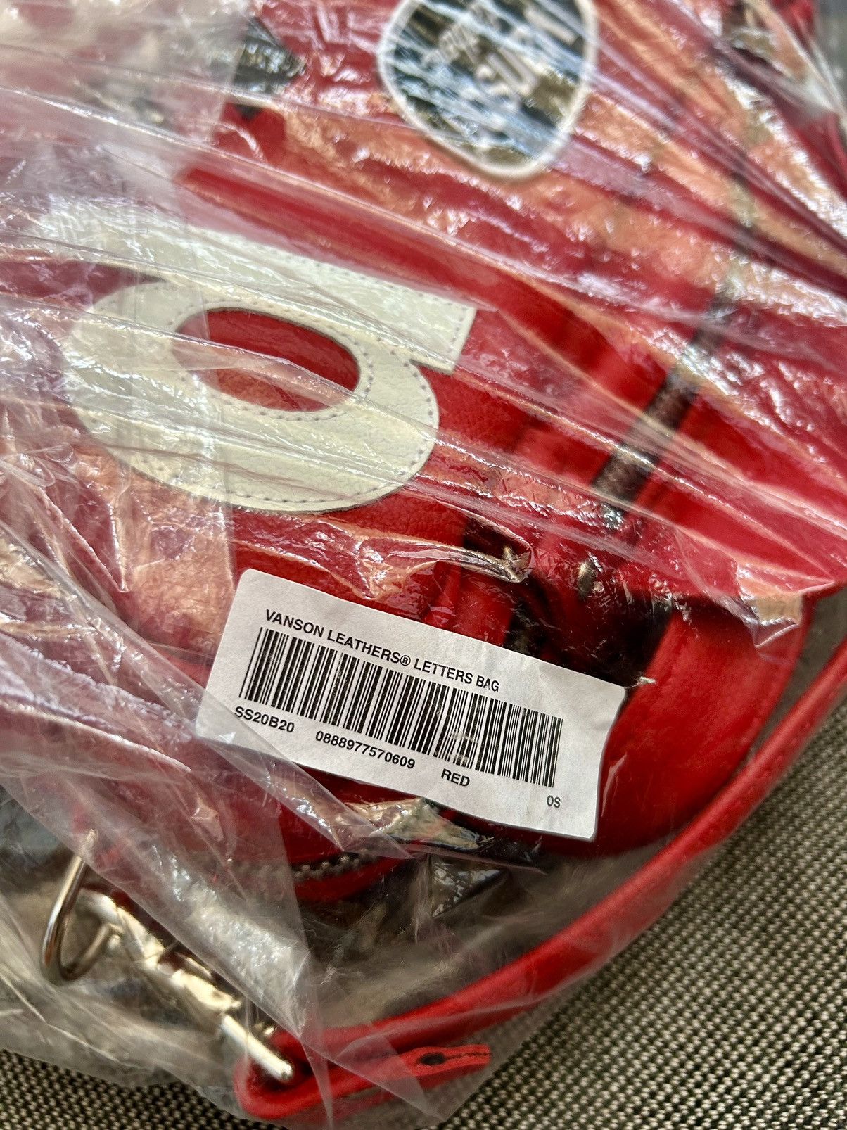 Supreme × Vanson Leathers Supreme Vanson Leathers Letters Bag Size ONE SIZE - 6 Thumbnail