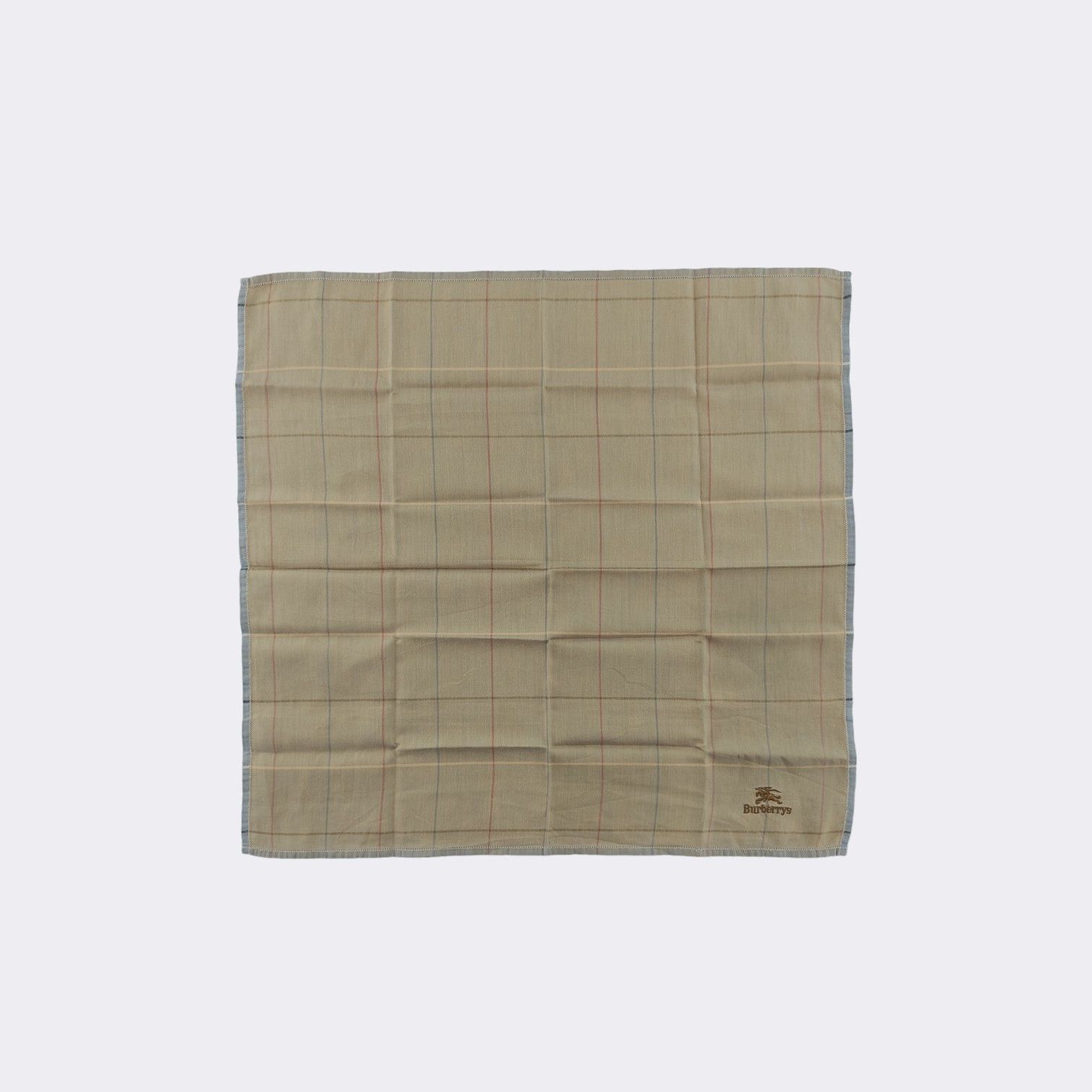 Burberry Vintage Burberry Handkerchief Neckerchief Bandana H061D Size ONE SIZE - 2 Thumbnail