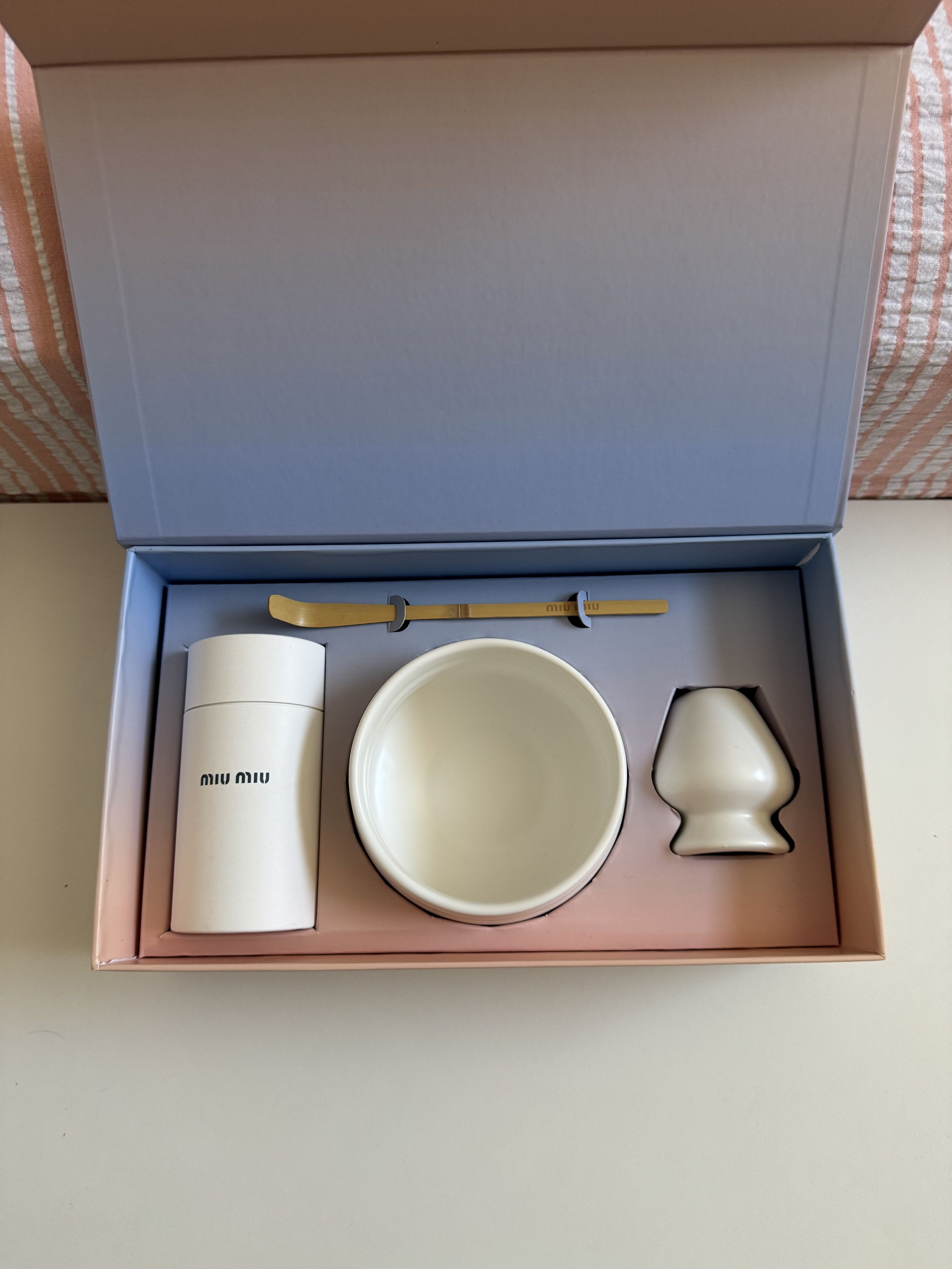 Miu Miu Miu Miu Matcha Set Size ONE SIZE - 1 Thumbnail