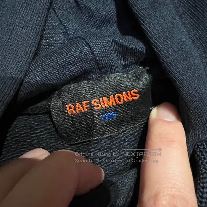Raf Simons Raf Simons Dark blue hoodie Size US S / EU 44-46 / 1 - 3 Thumbnail