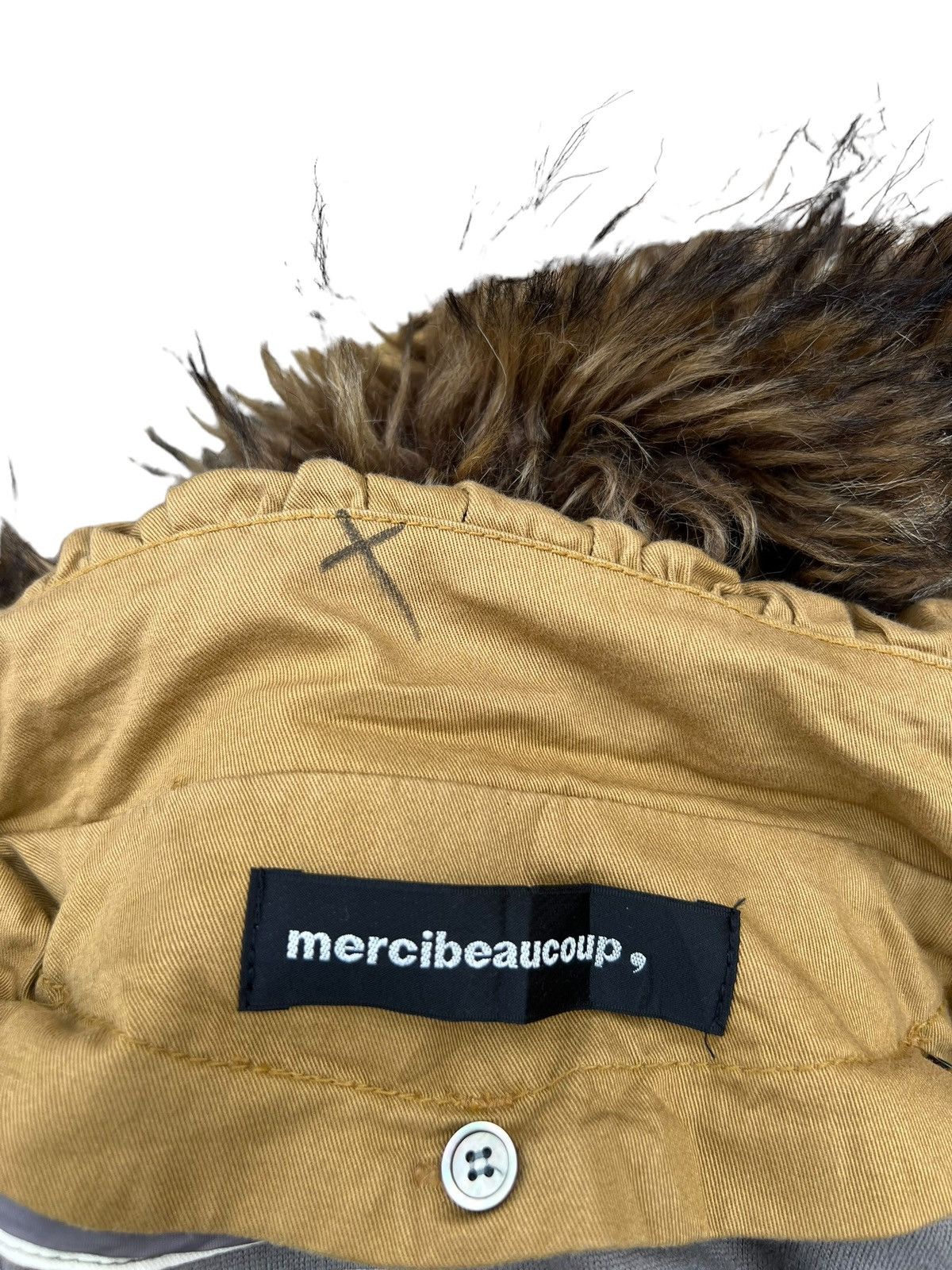 Issey Miyake Mercibeaucoup Hoodie Faux Fur Parka Jacket Coat Size US L / EU 52-54 / 3 - 14 Thumbnail