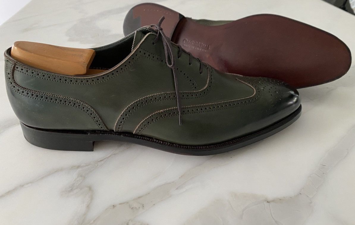 Crockett & Jones Crockett & Jones Atherston Handgrade Collection Oxford UK8.5 Size US 9.5 / EU 42-43 - 2 Thumbnail