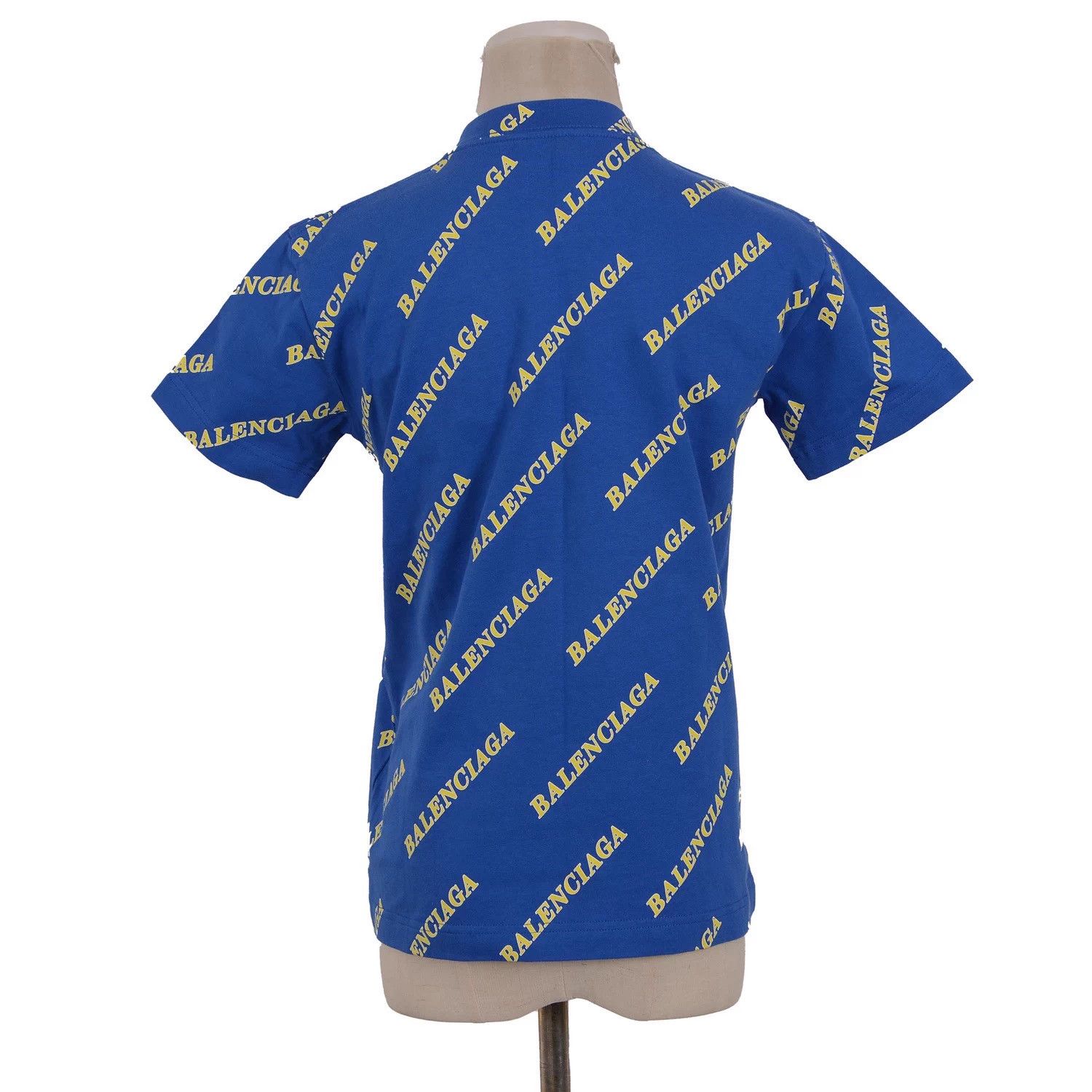 Balenciaga Balenciaga Blue Danmaku All Over Print T-shirt Size S / US 4 / IT 40 - 4 Thumbnail