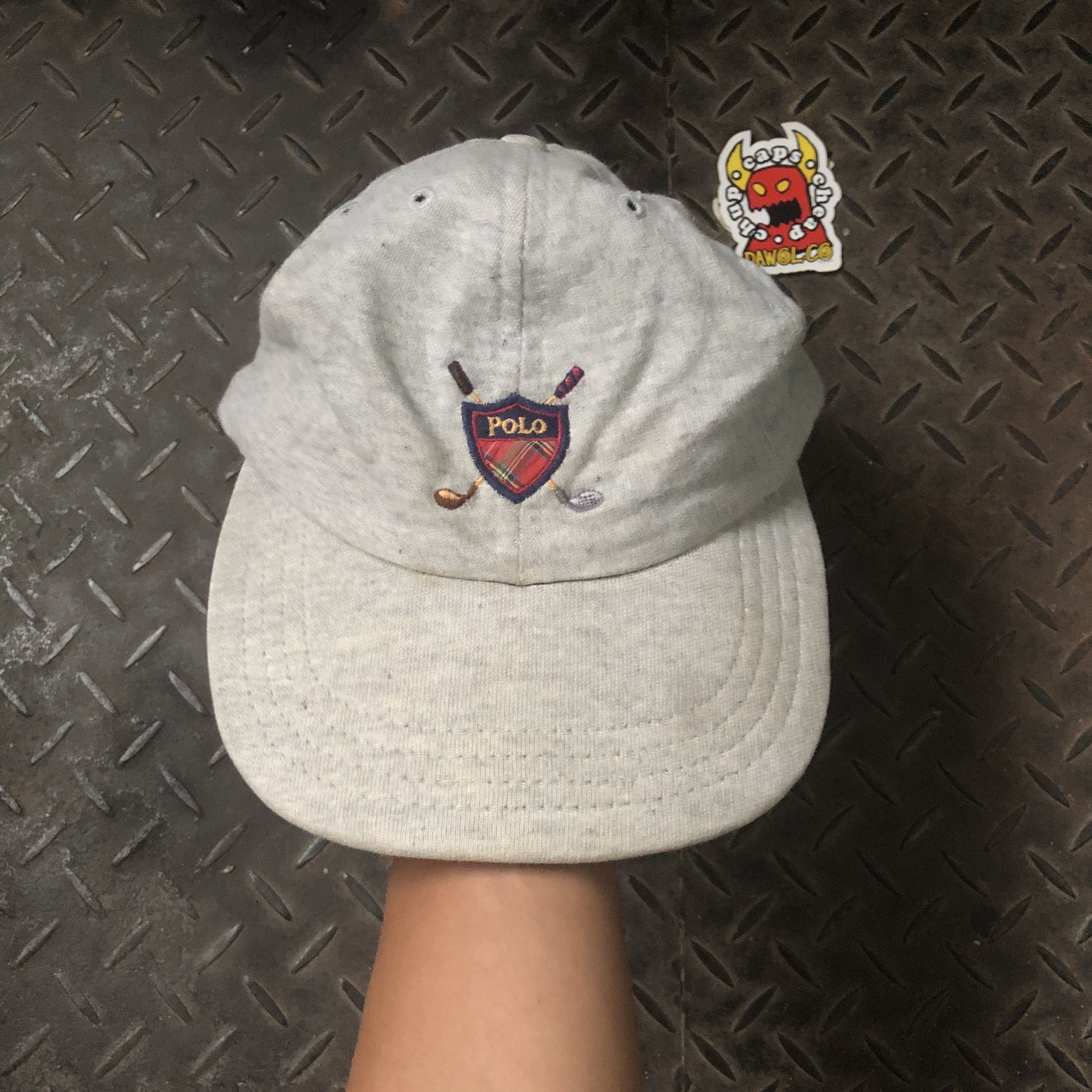 Polo Ralph Lauren Vintage 90s Polo Sport Ralph Lauren Golf USA Fitted Hat Size ONE SIZE - 2 Thumbnail