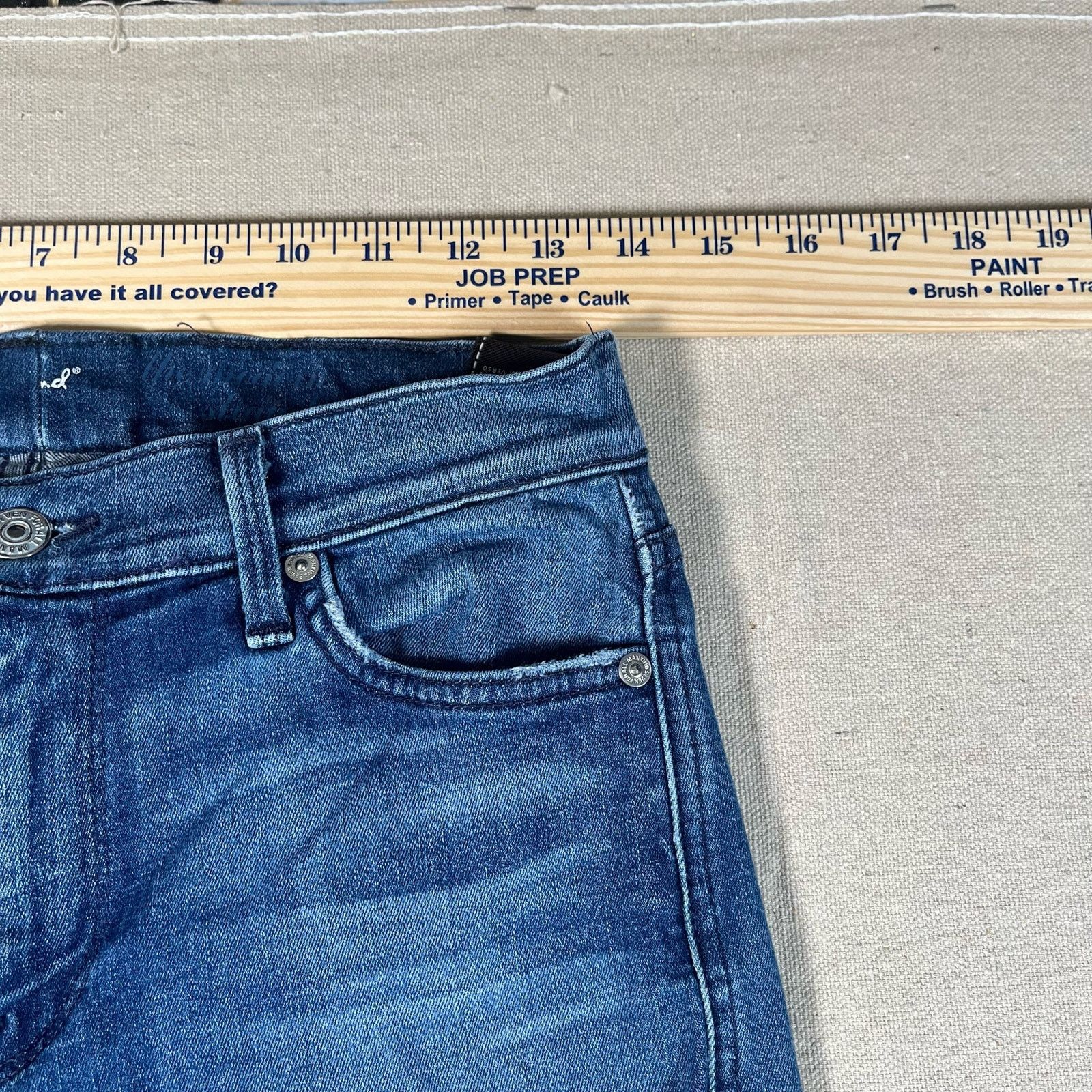 7 For All Mankind 7 For All Mankind Jeans Womens 27 Blue Modern Straight Denim Size 27" / US 4 / IT 40 - 3 Thumbnail