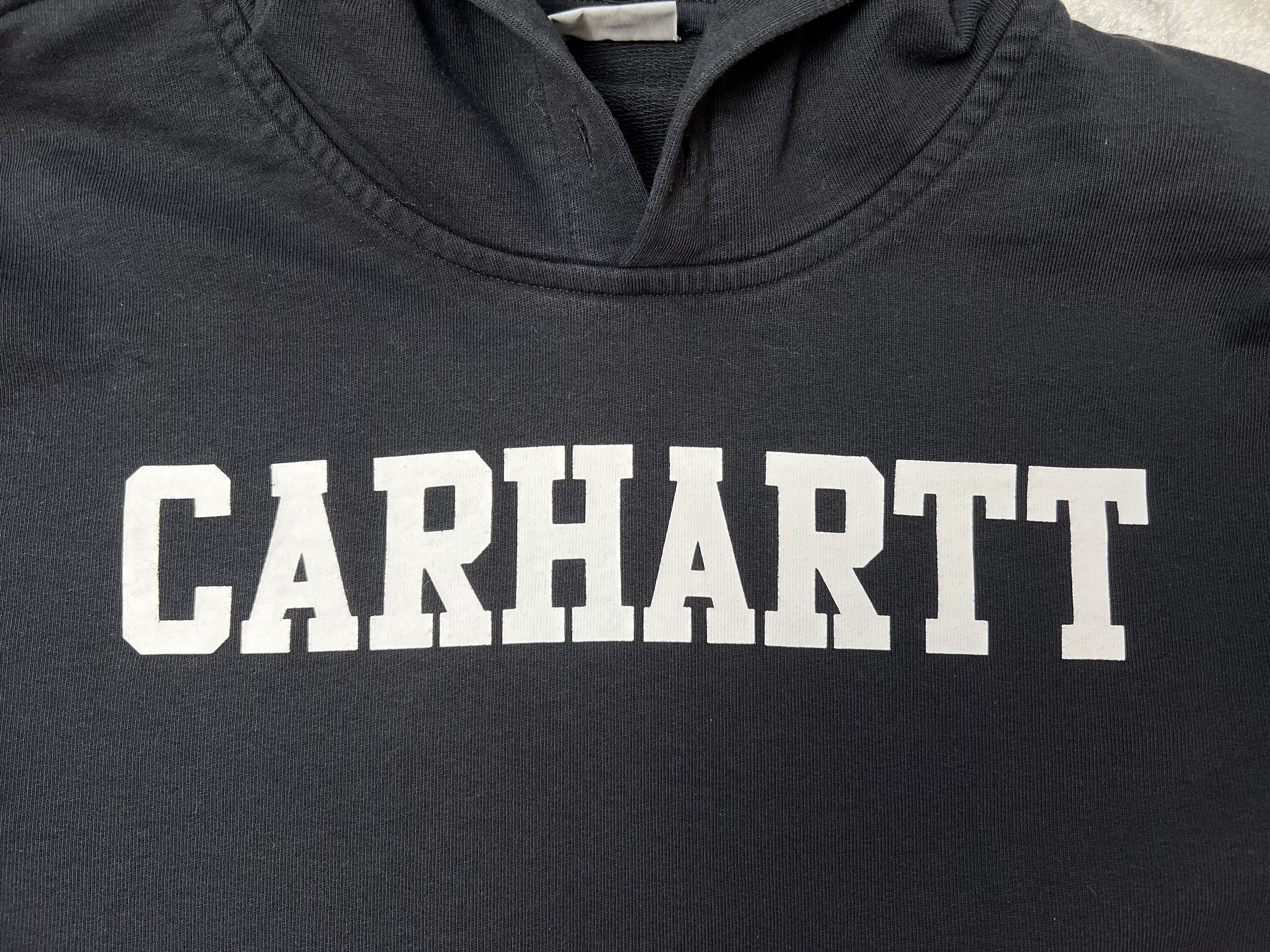Carhartt Wip Carhartt Wip Black Hooded College Sweatshirt Men S Size US S / EU 44-46 / 1 - 5 Thumbnail