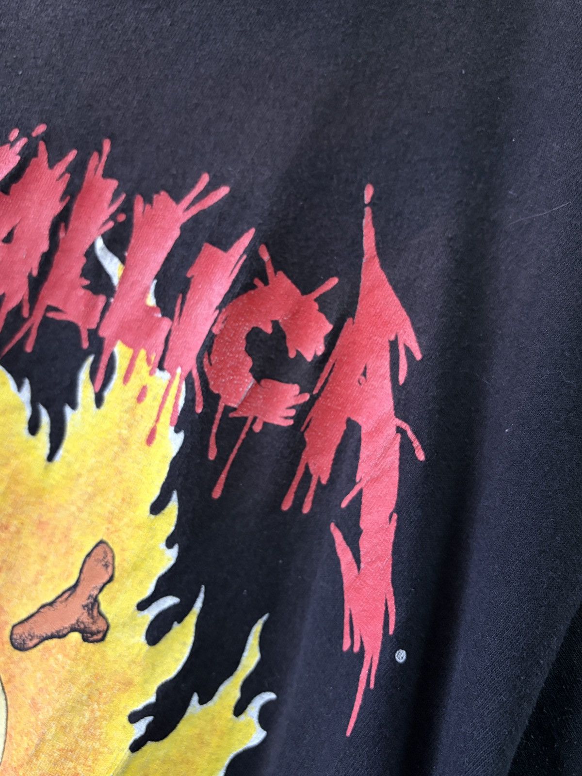 Giant Vintage 1994 Metallica Pushead Skull Sun Giant Tee L Size US L / EU 52-54 / 3 - 6 Thumbnail