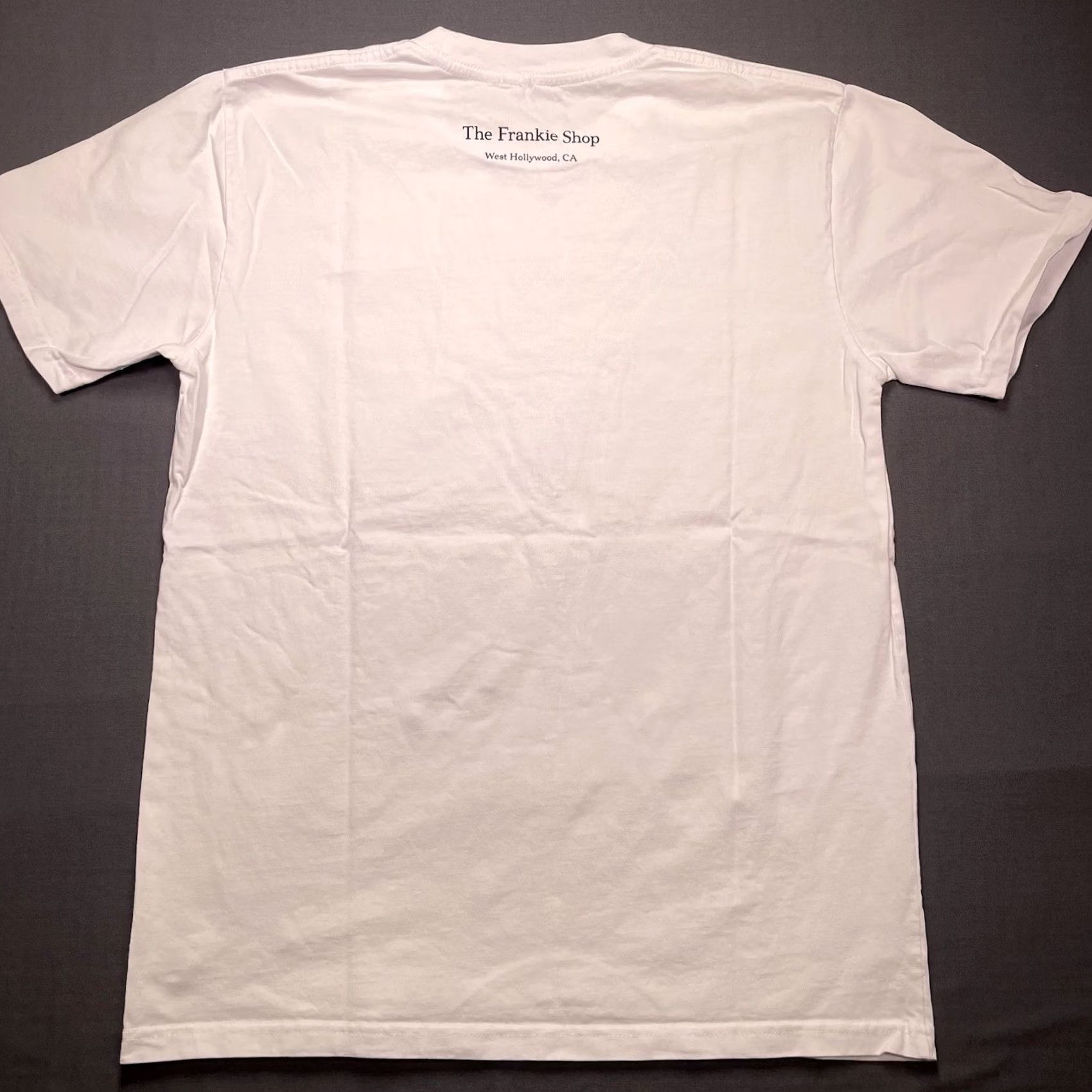 Vintage The Frankie Shop Shirt Men’s Large West Hollywood California Spell Out TFS1 White Cotton Crew Neck Short Sleeve T-Shirt Mens L Size US L / EU 52-54 / 3 - 4 Thumbnail