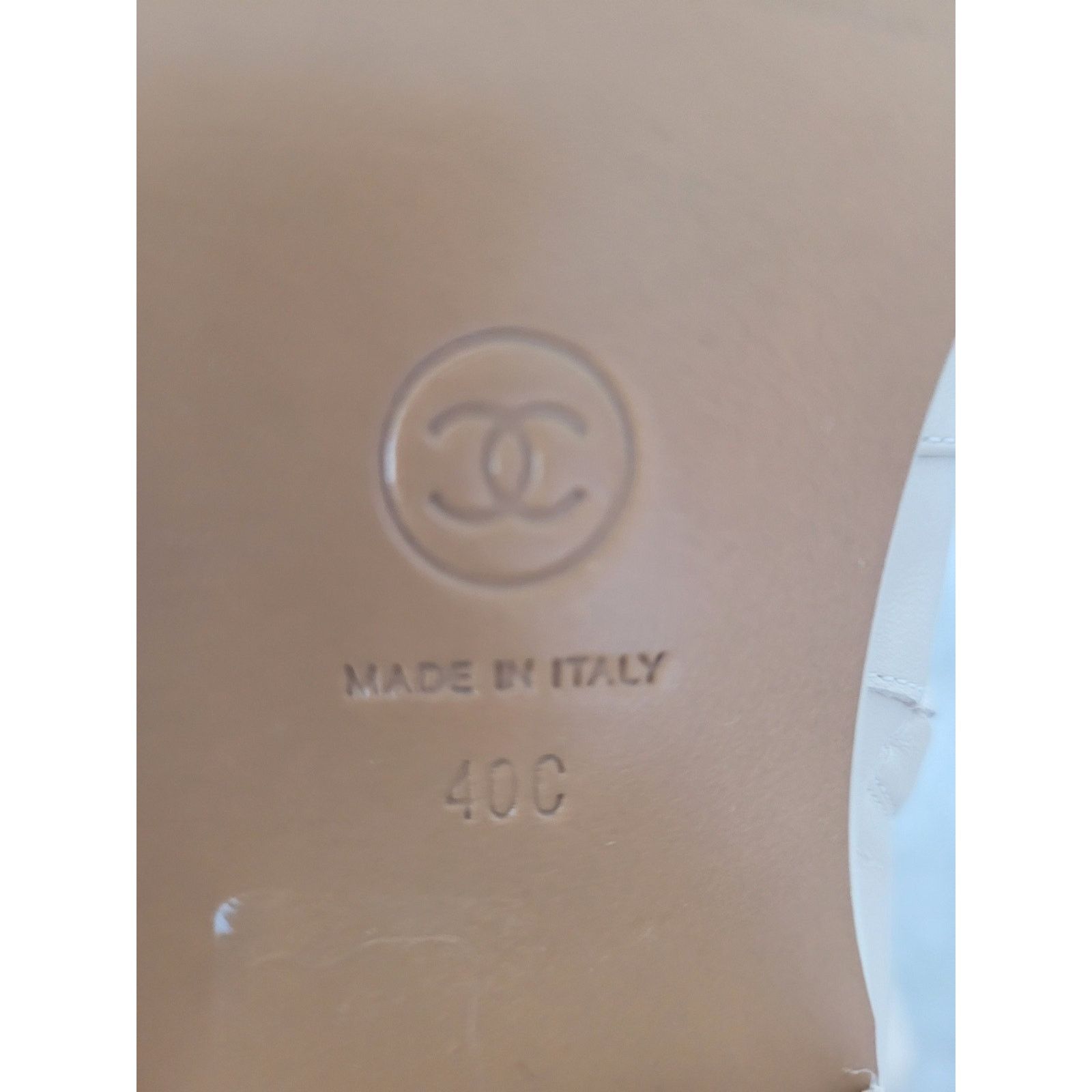Chanel Chanel Beige Leather Paris Dallas Thigh High Boots Sz. 40 Size US 9 / IT 39 - 17 Thumbnail