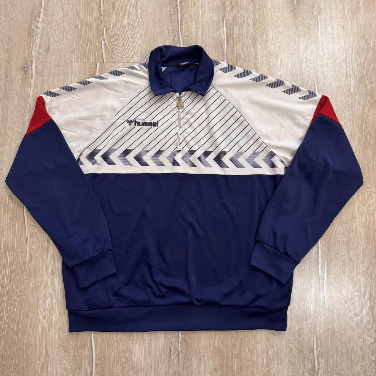 Hummel Hummel Beck Half Zip Pullover Jacket Blue Men’s size XL Size US XL / EU 56 / 4 - 8 Thumbnail
