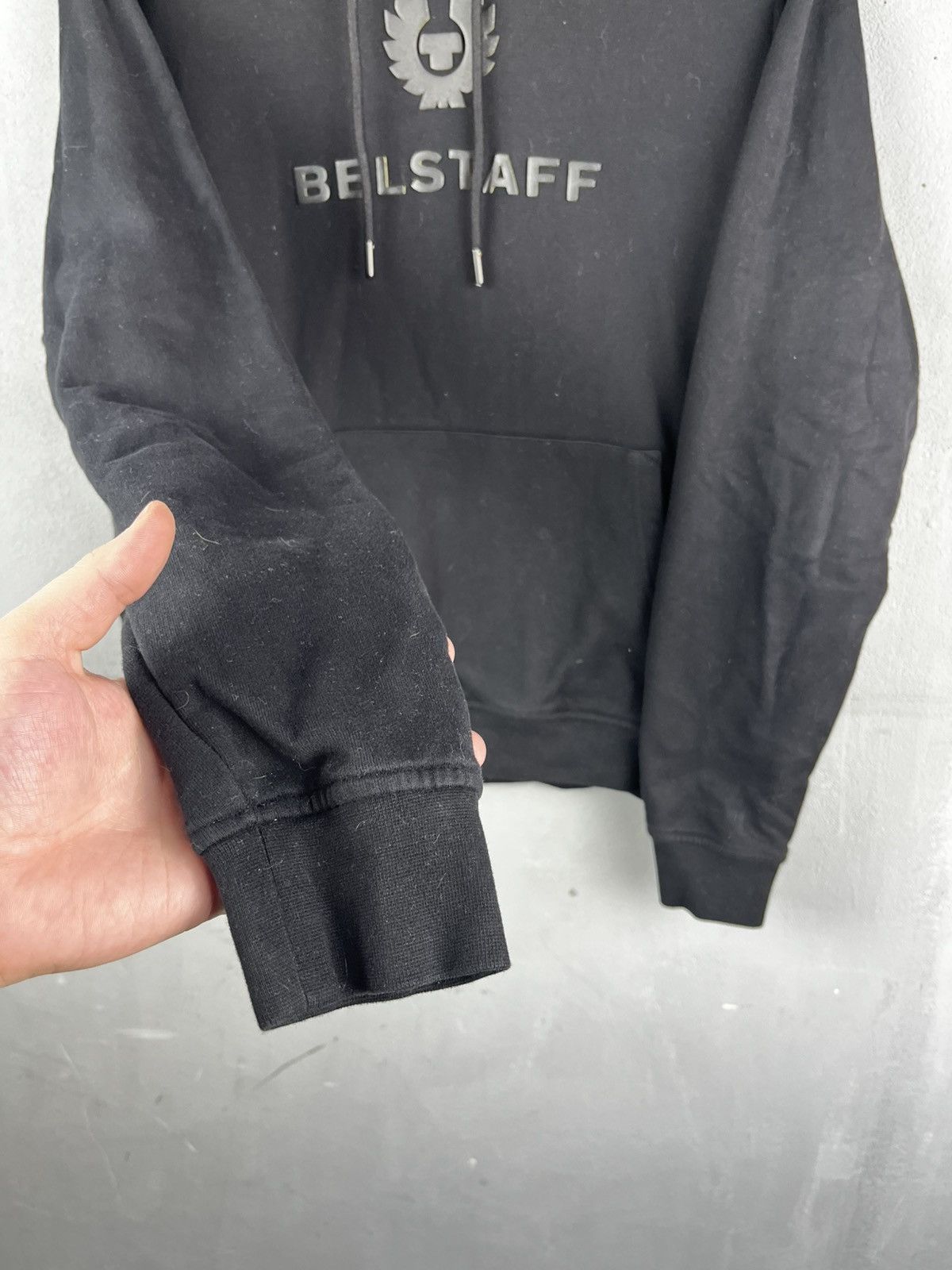Belstaff Belstaff hoodie big logo size xl Size US XL / EU 56 / 4 - 4 Thumbnail