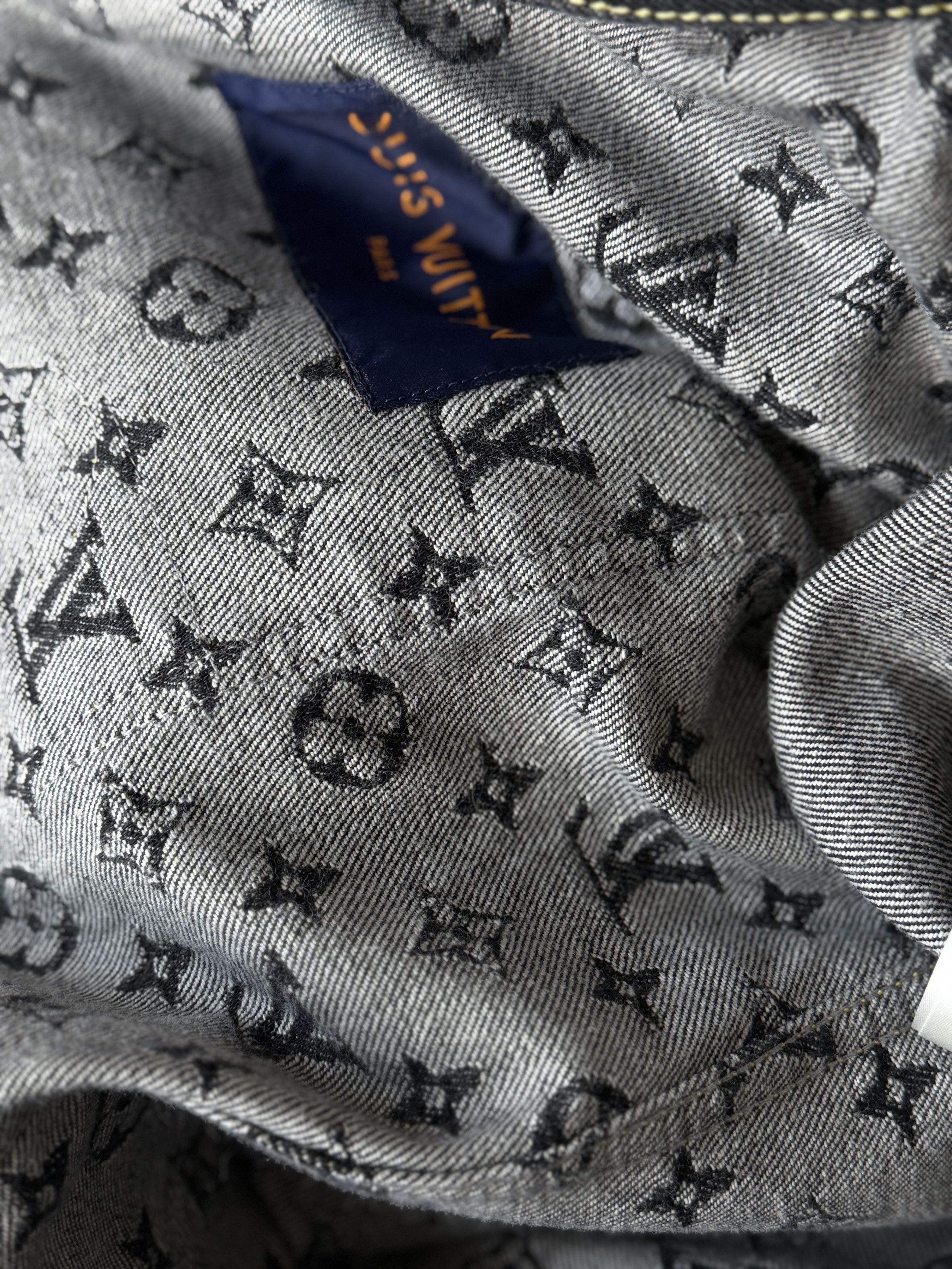 Louis Vuitton LOUIS VUITTON X NIGO DENIM JACKET | SIZE 60 Size US XXL / EU 58 / 5 - 18 Thumbnail