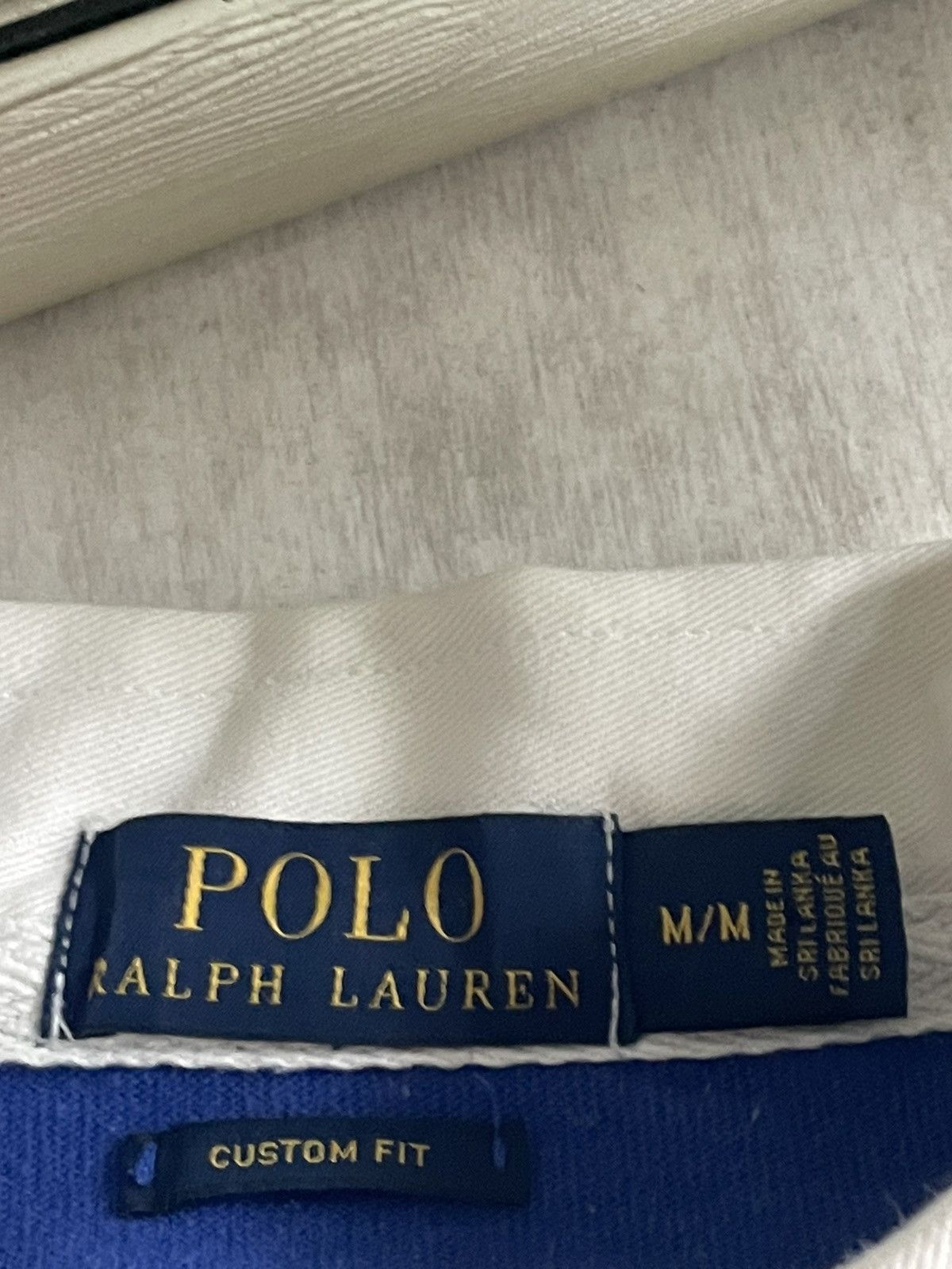 Polo Ralph Lauren × Vintage Vintage Polo Ralph Lauren Striped Rugby Long Sleeve RARE Size US M / EU 48-50 / 2 - 8 Thumbnail
