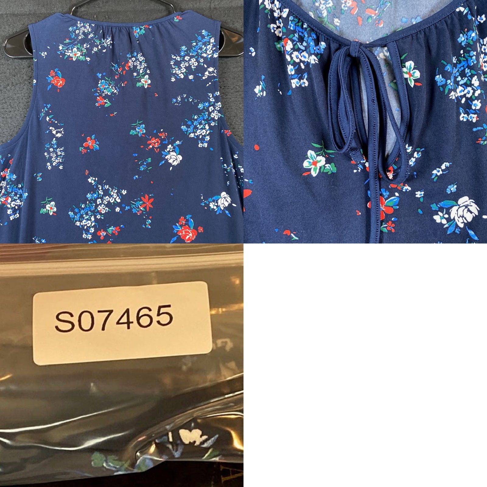 Banana Republic Banana Republic Womens Blouse Leaf Floral Front Tie Sleeveless Stretch Small Shirt Womens Blouse Leaf Floral Front Tie Sleeveless Stretch Small Size S / US 4 / IT 40 - 8 Thumbnail